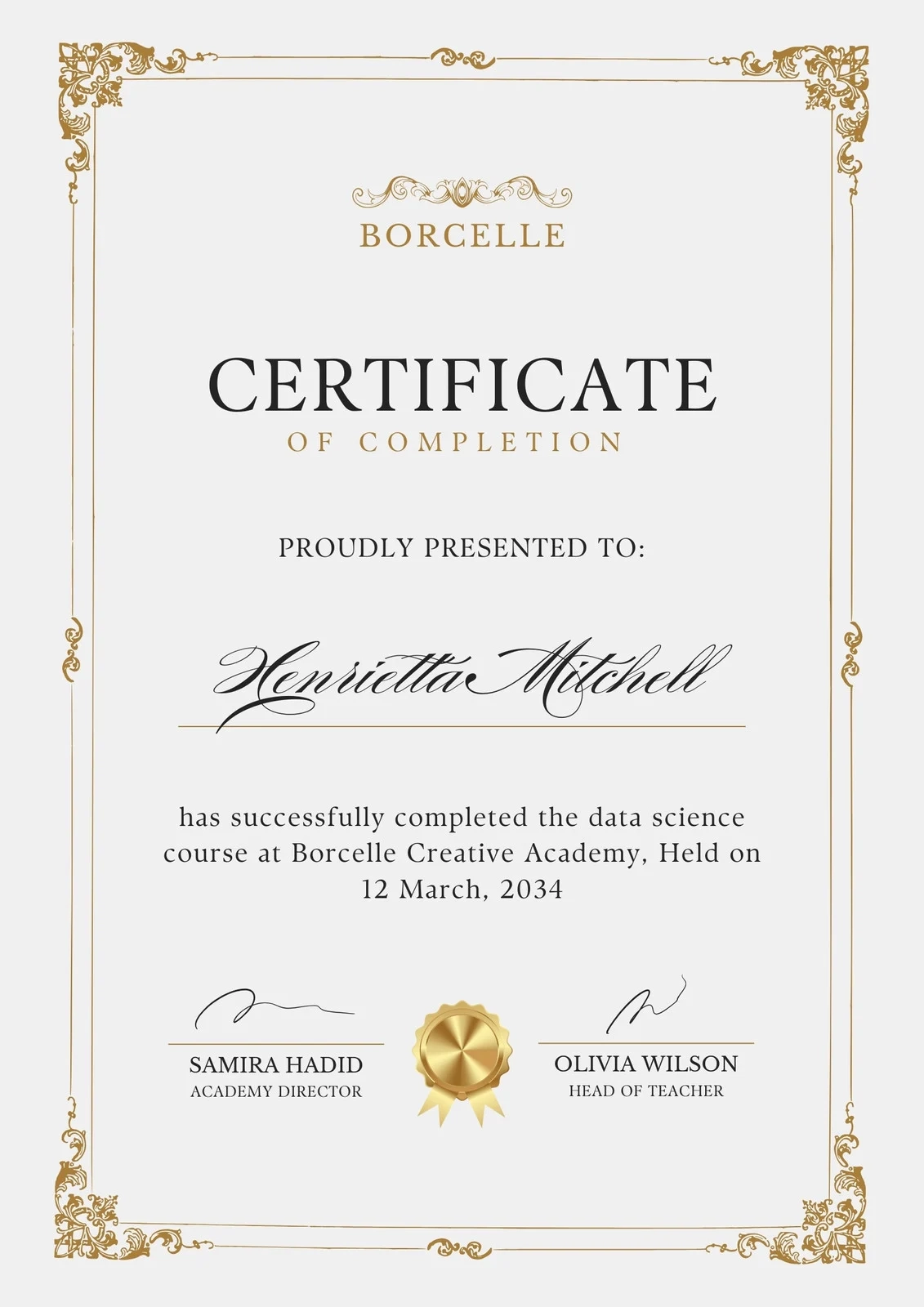 Free Custom Printable School Certificate Templates Canva