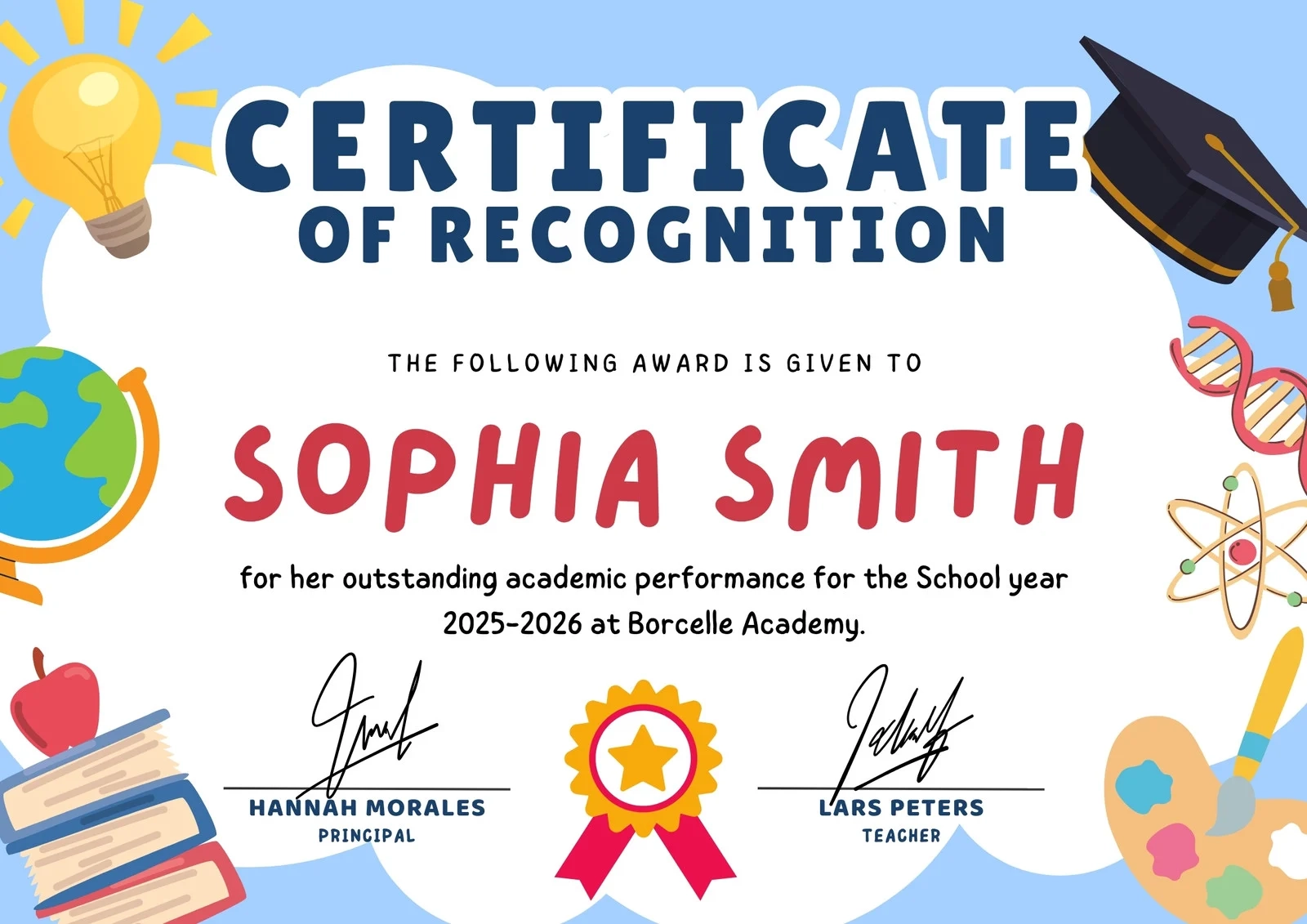 Certificate Template Free Printable