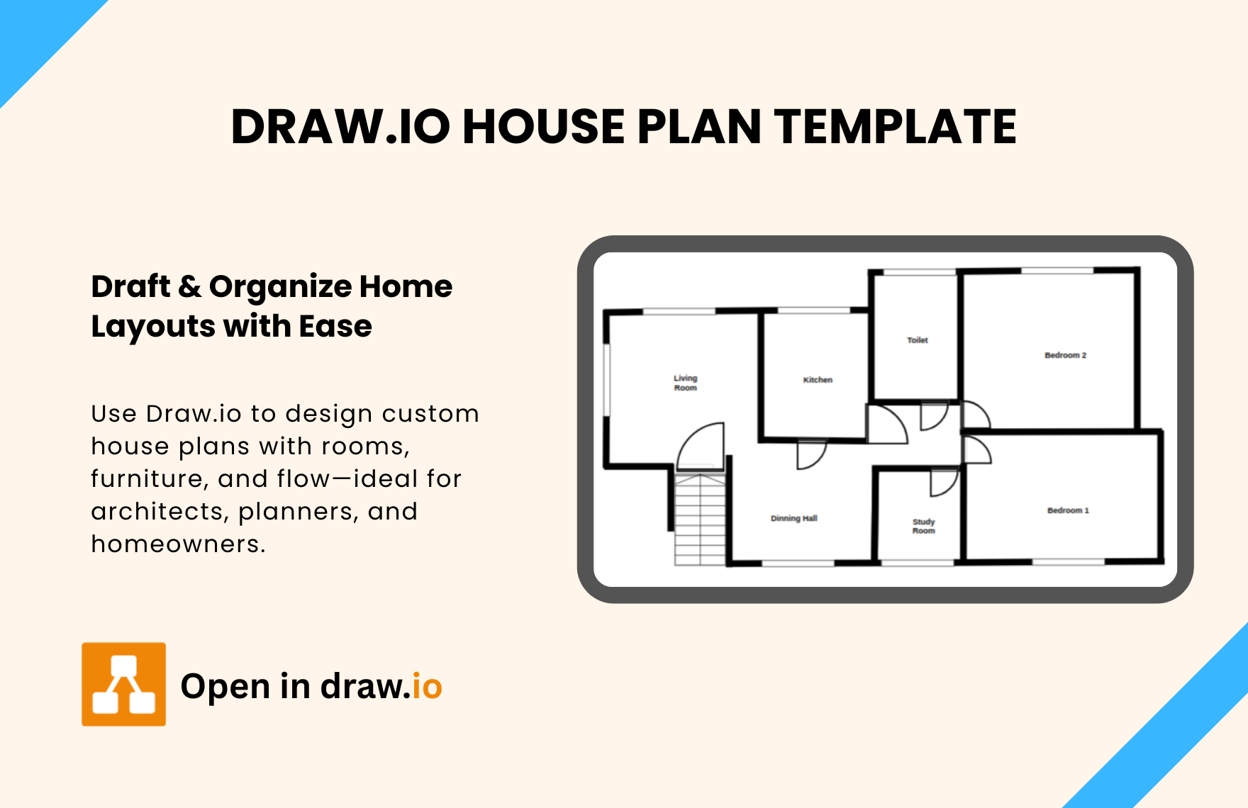 Free Home Printable Blueprint Designer