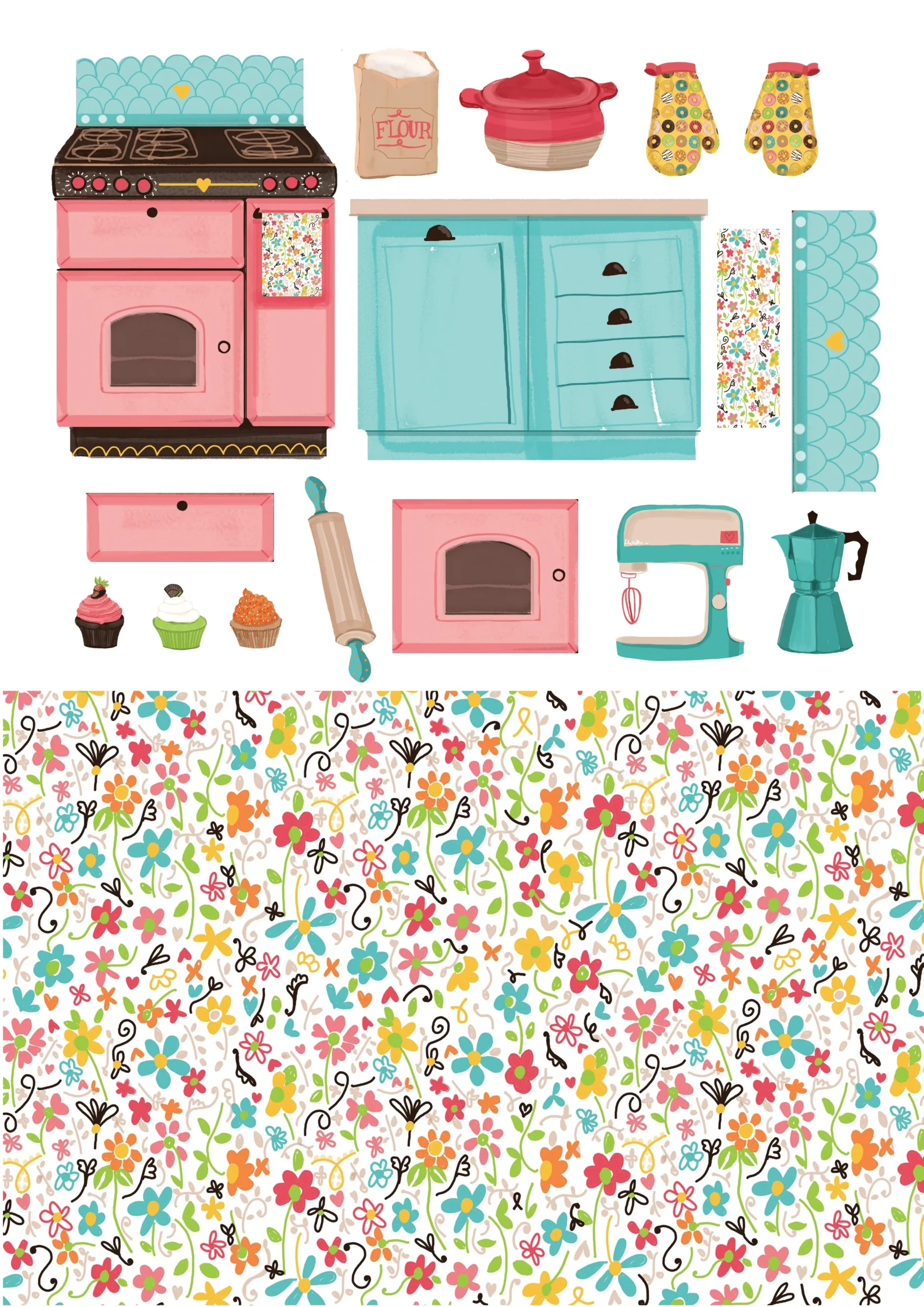 Free Kitchen Printables Gathered