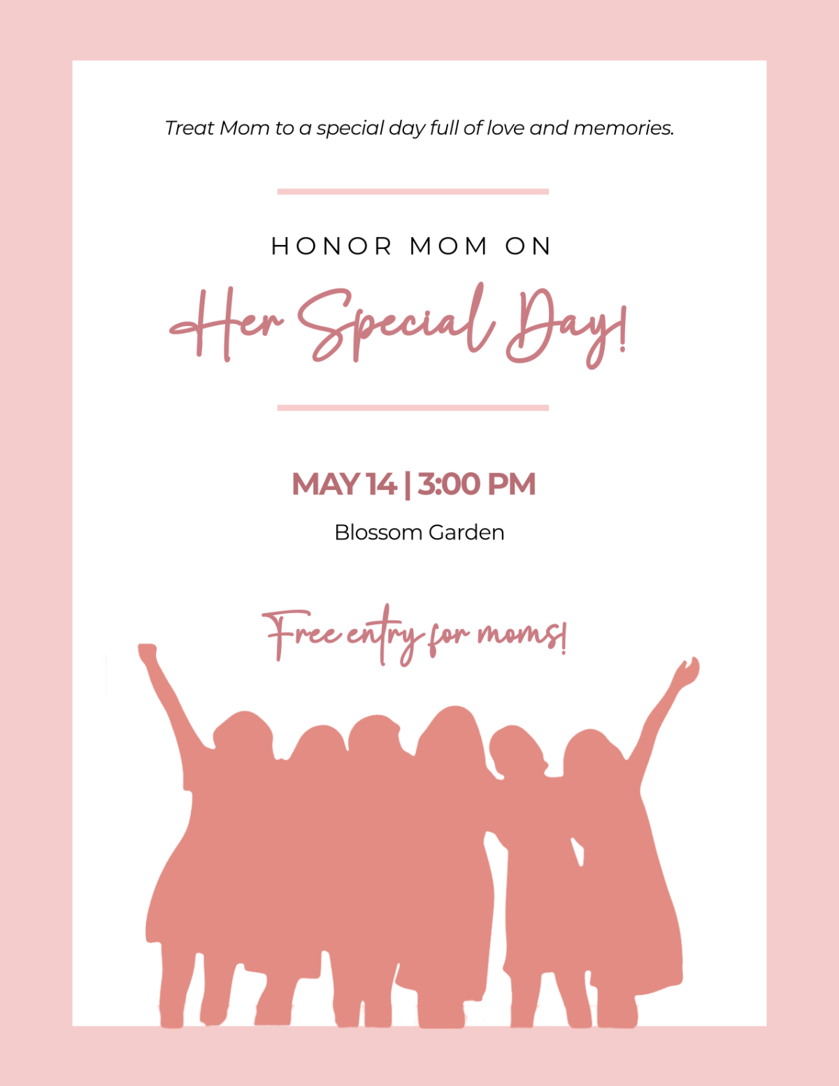 Free Mother s Day Flyer 2025 Templates To Edit Online