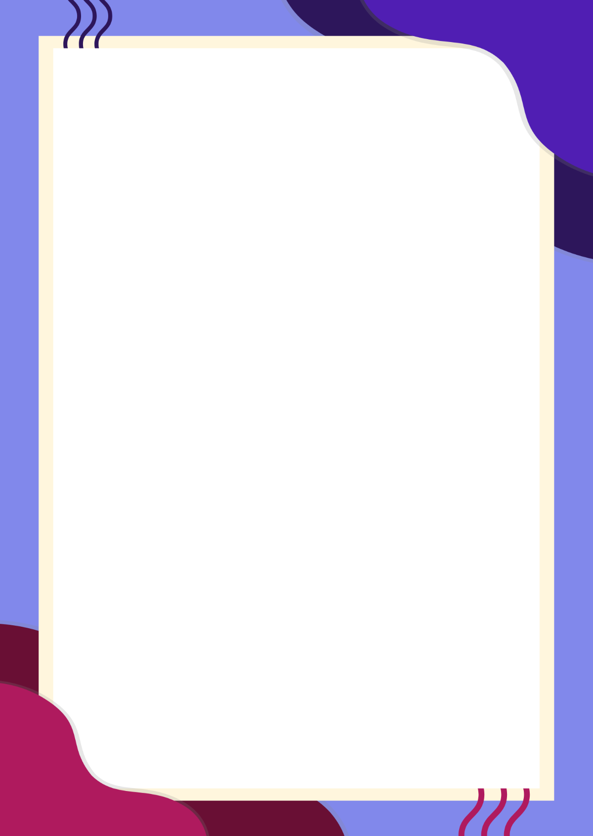Paper Border Design Printable