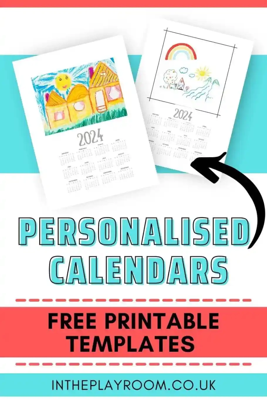 Free Printable 2024 Calendar Template For Kids To Design In The 