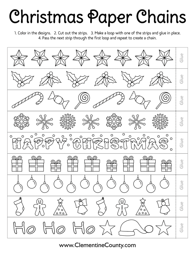 Printable Christmas Paper Designs