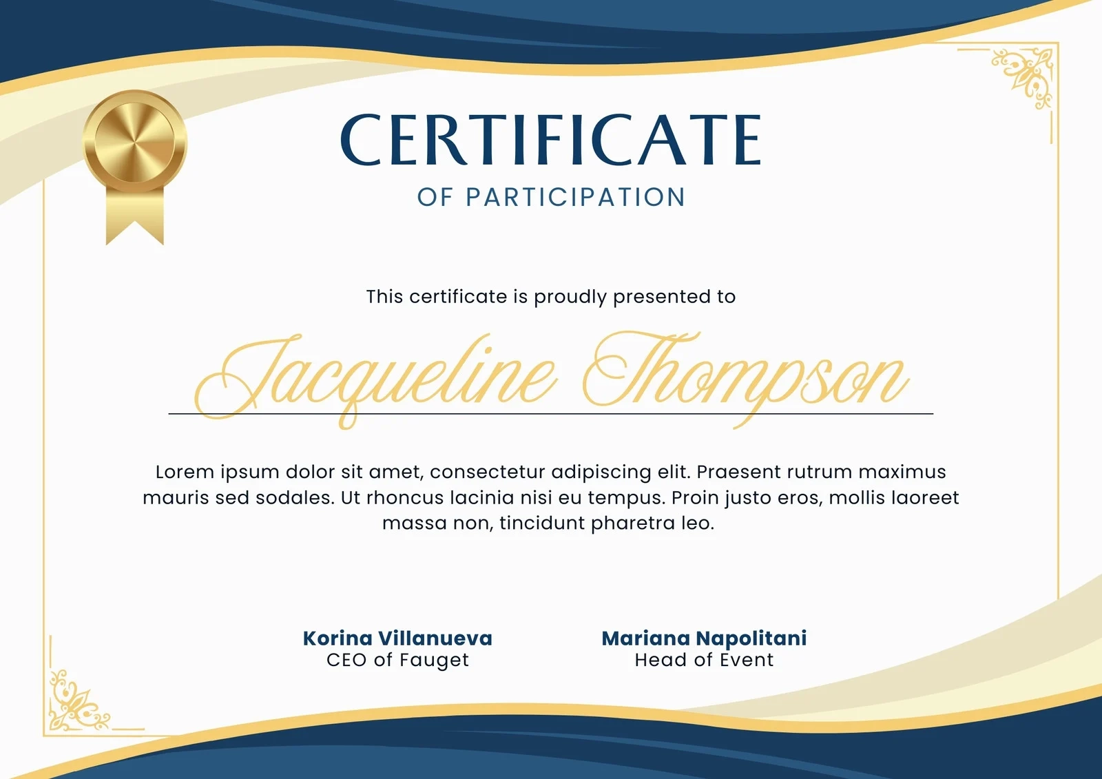 Free Printable Certificate Designer