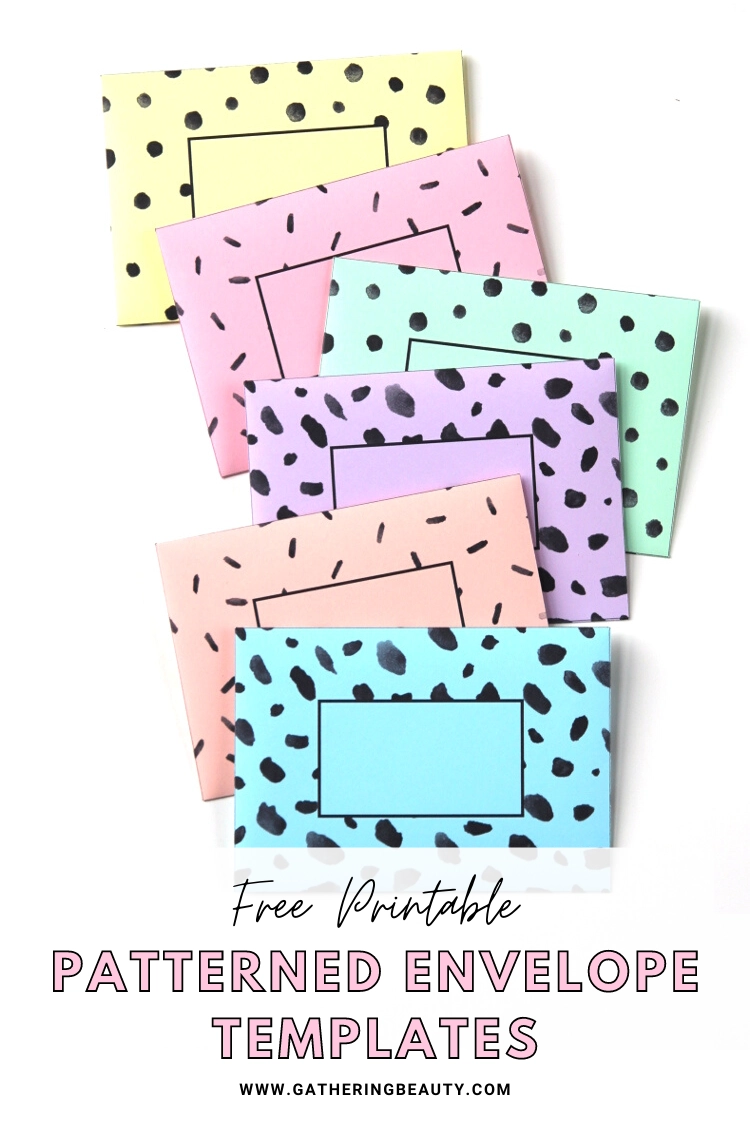 Free Printable Envelope Designs