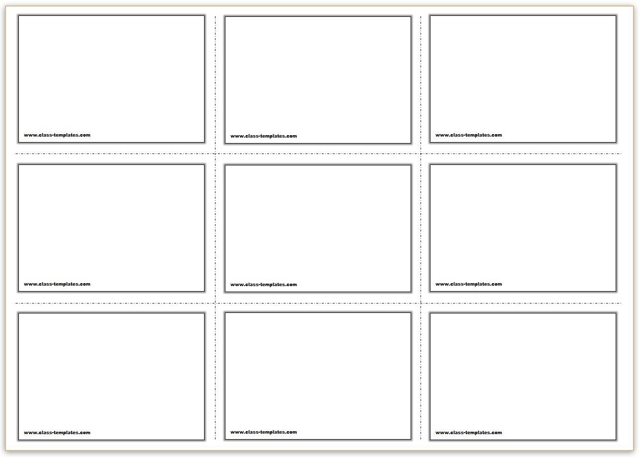 Free Blank Printable Templates