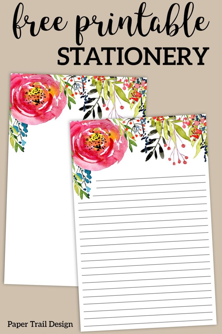 Free Printable Floral Paper Design