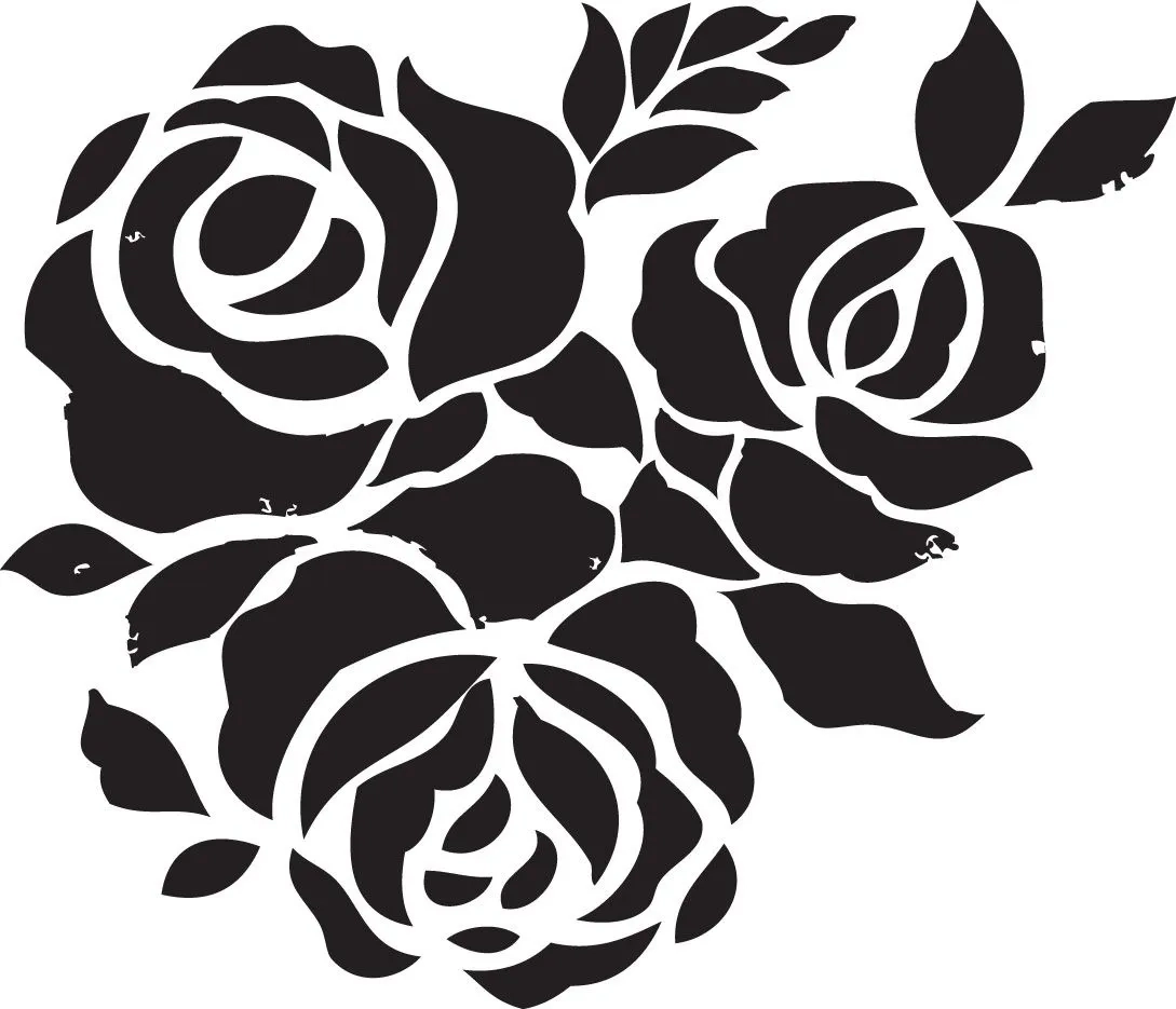 Free Printable Floral Stencils Printable Party Favors