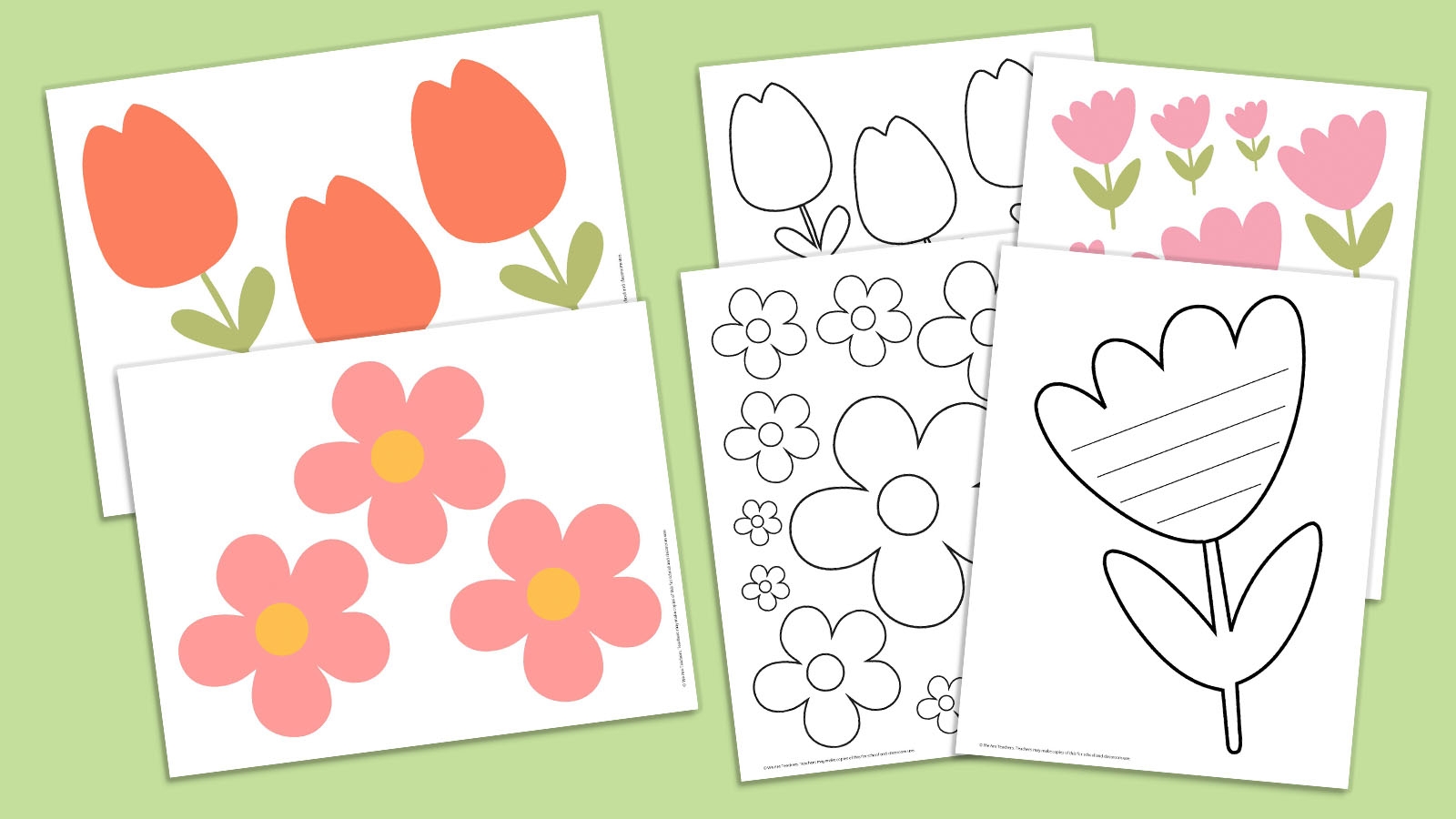 Free Printable Flower Designs To Print