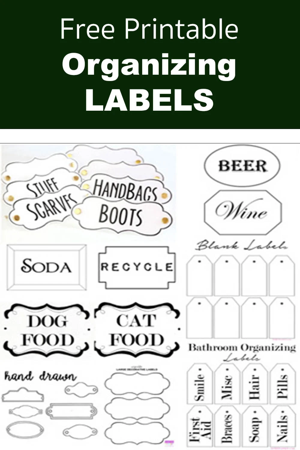 Free Printable Sticker Template