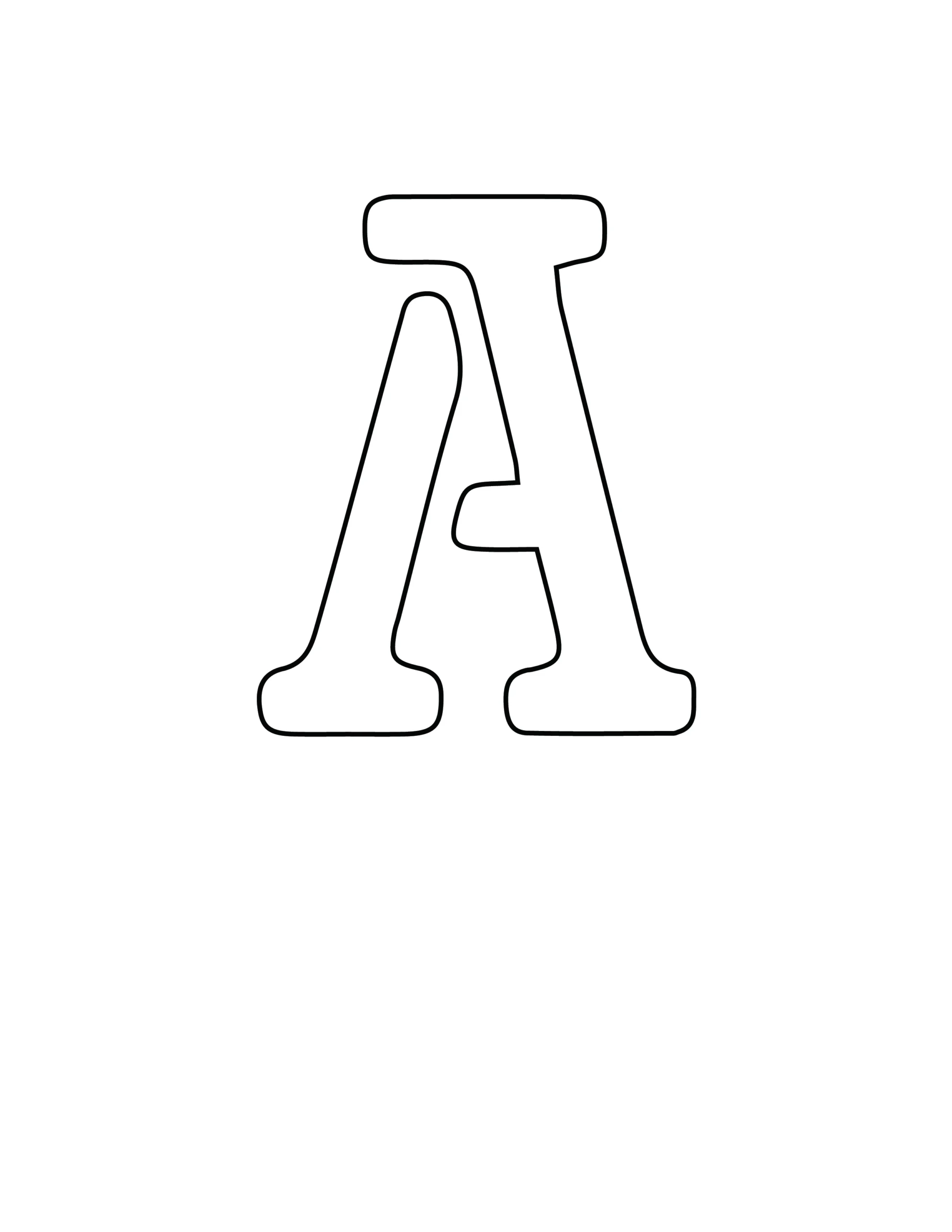 Free Printable Letter Stencils Designs