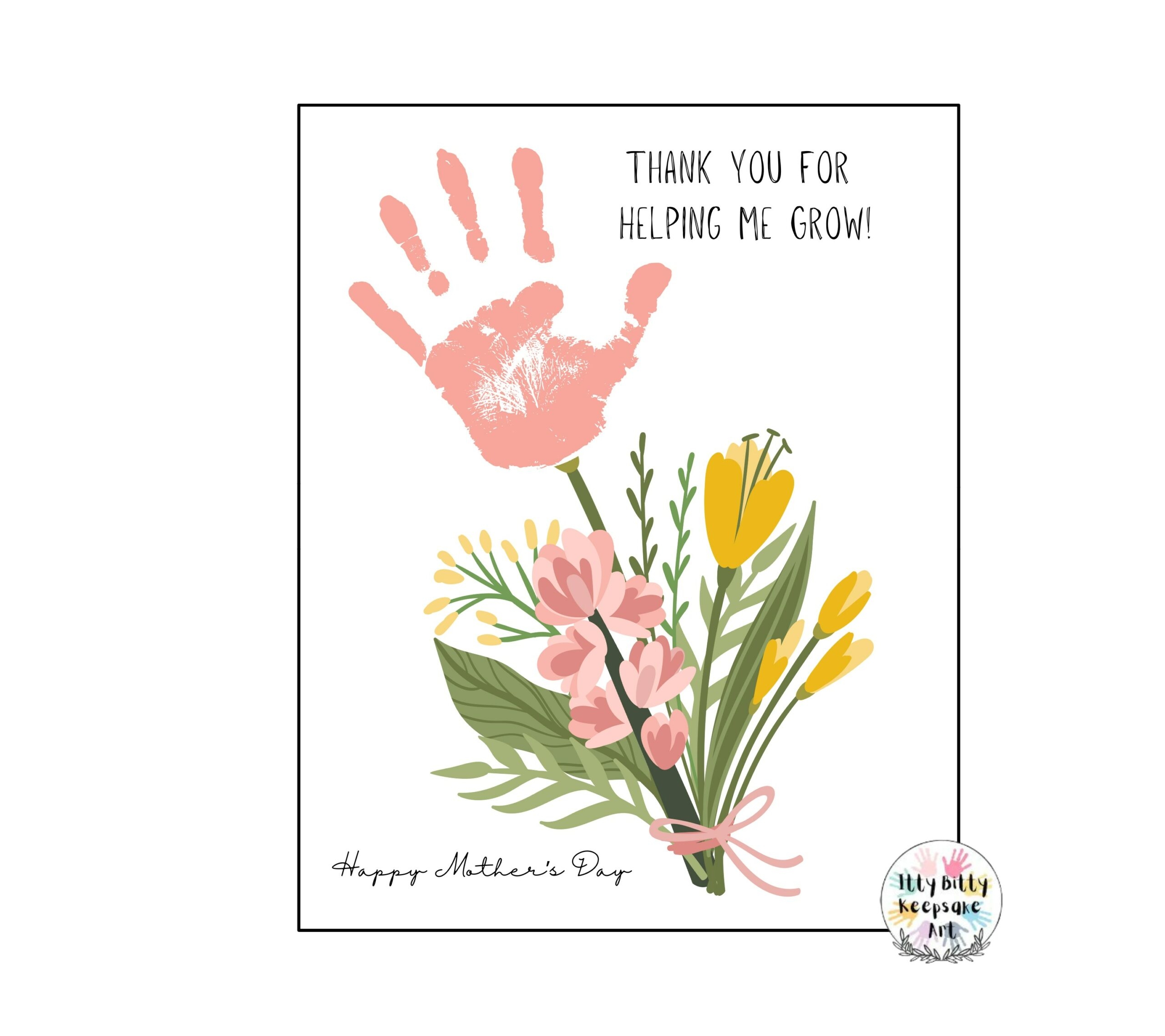 Free Printable Mothers Day Card Templates For Toddlers To Make 