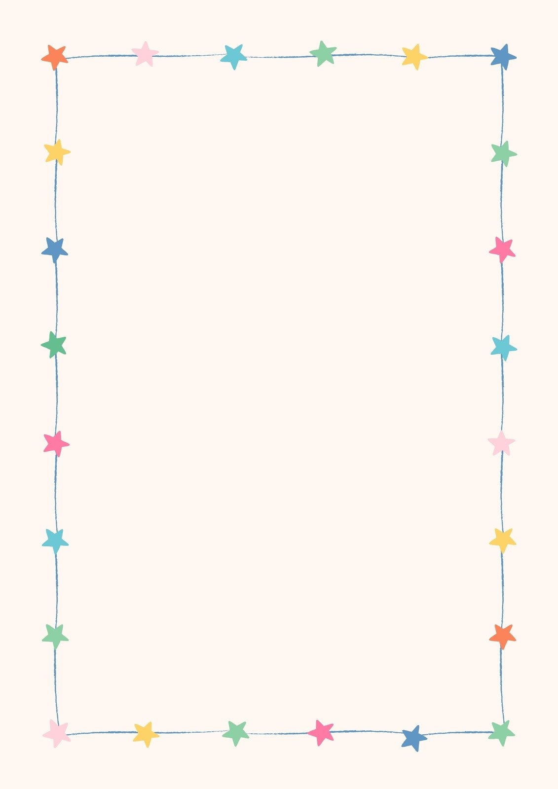Printable Border Design For A4 Size Paper