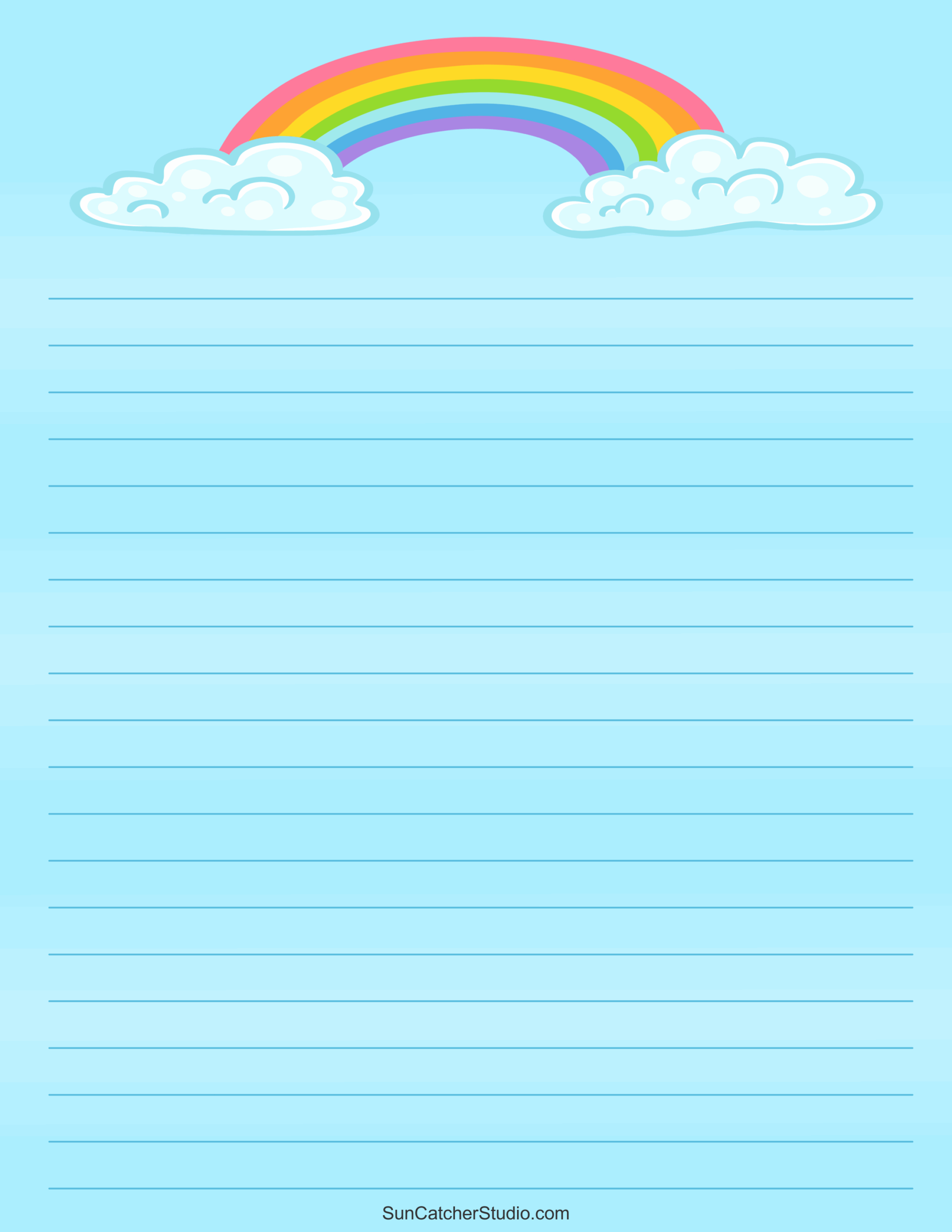 Letter Paper Printable Design