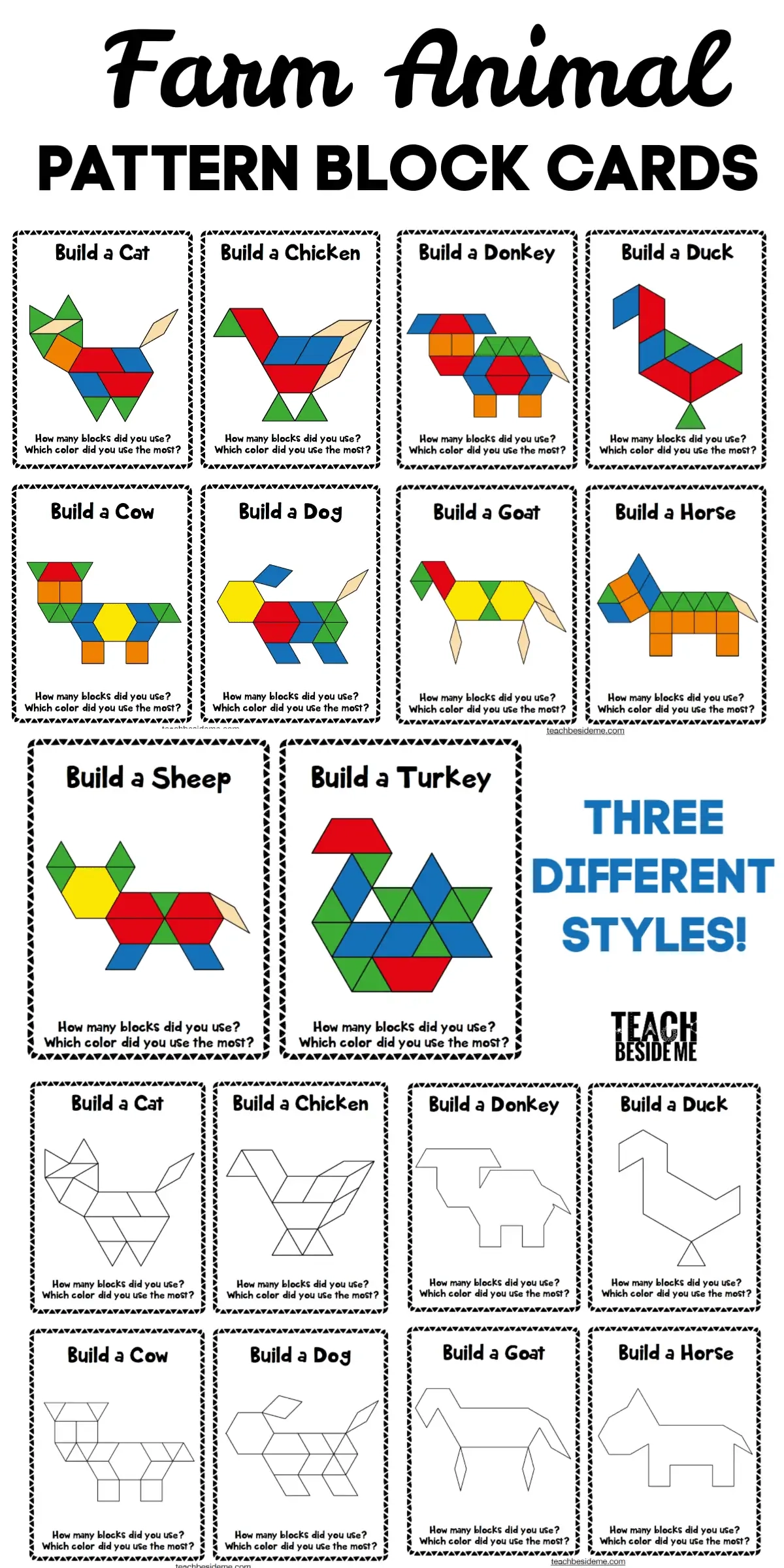 Tangram Designs Printable