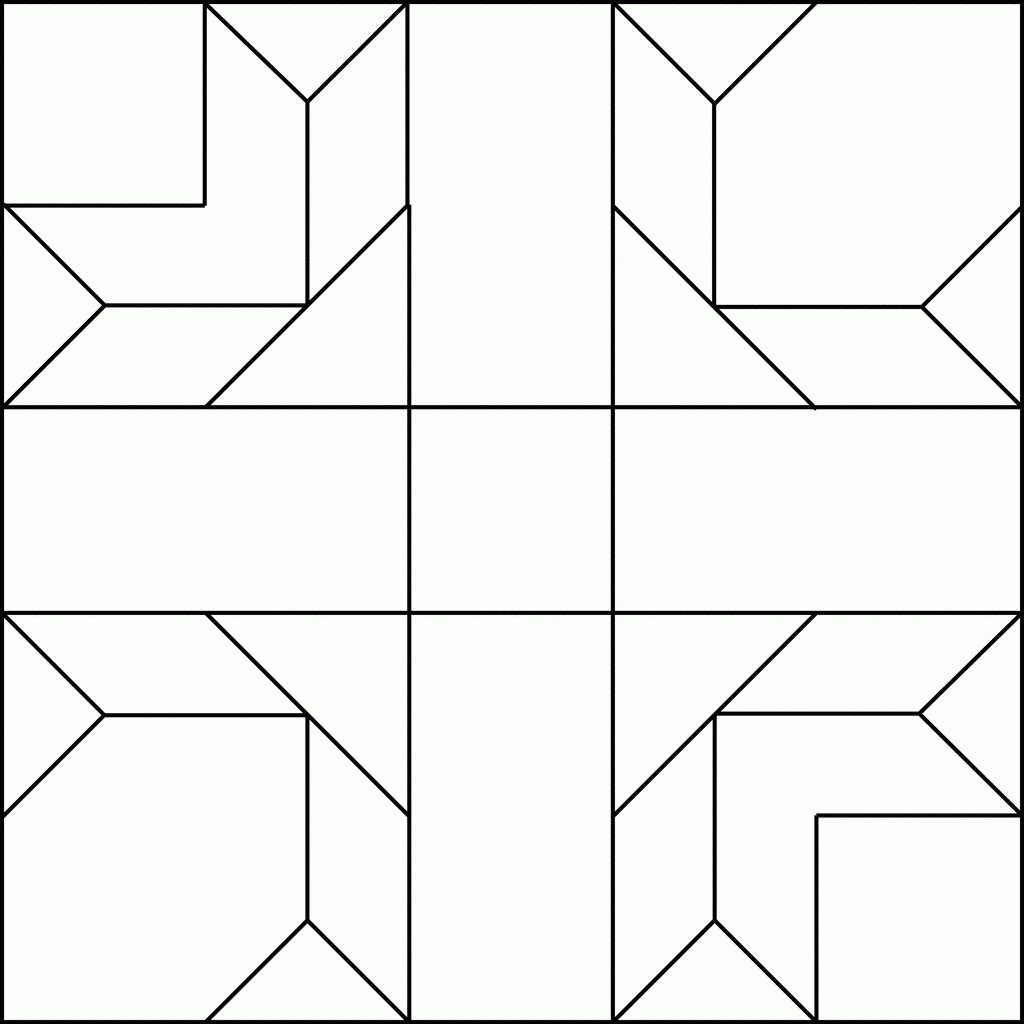 Geometric Block Pattern 16 ClipArt ETC