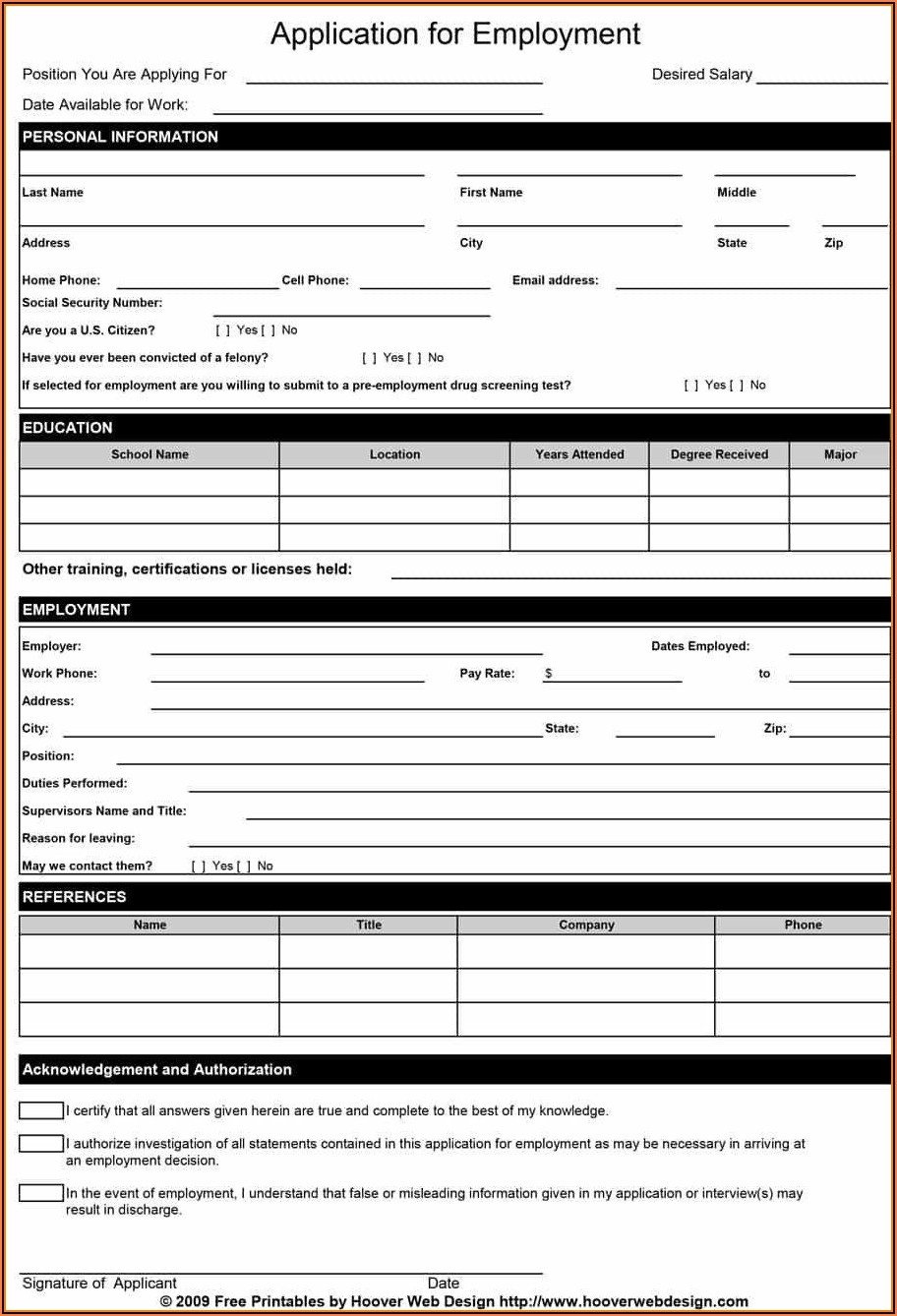 Hair Brush Hide Valuables California Employment Application Form 