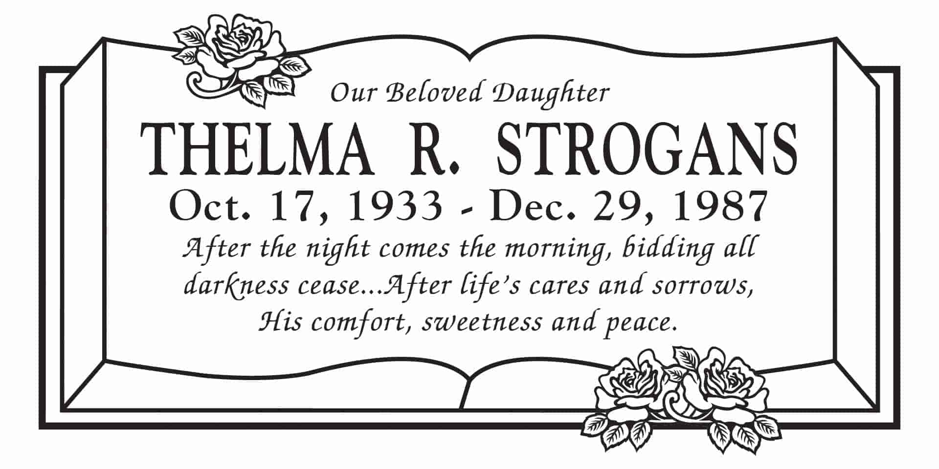 Headstone Design Idea Gallery
