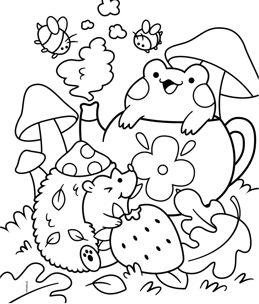 Home Free Coloring Pages