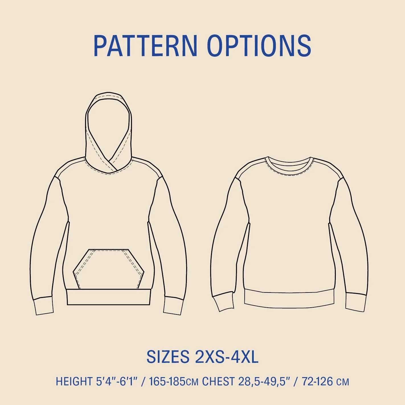 Hoodie Sewing Patterns Collection Wardrobe By Me We Love Sewing