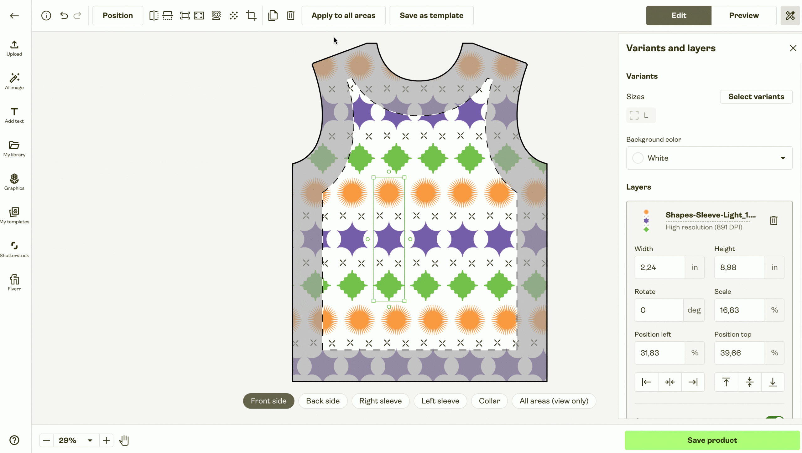 How Can I Create All over print AOP Products Printify