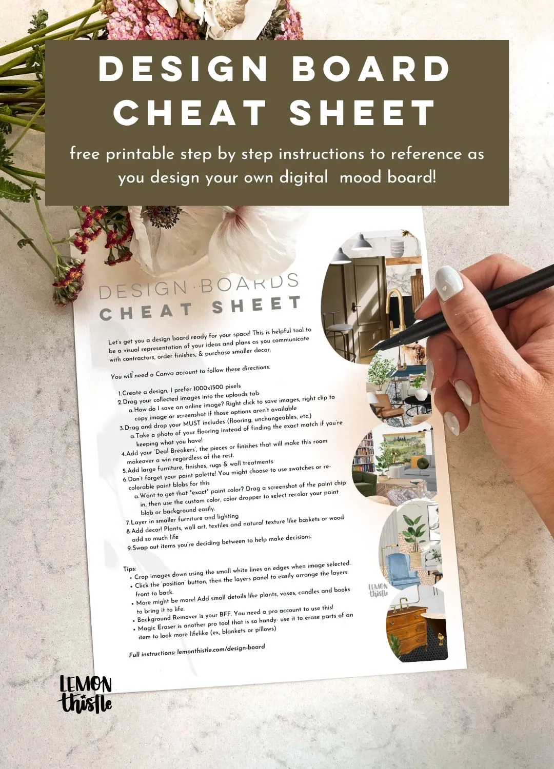 How To Create A Design Board Virtually For Your Room Makeover 