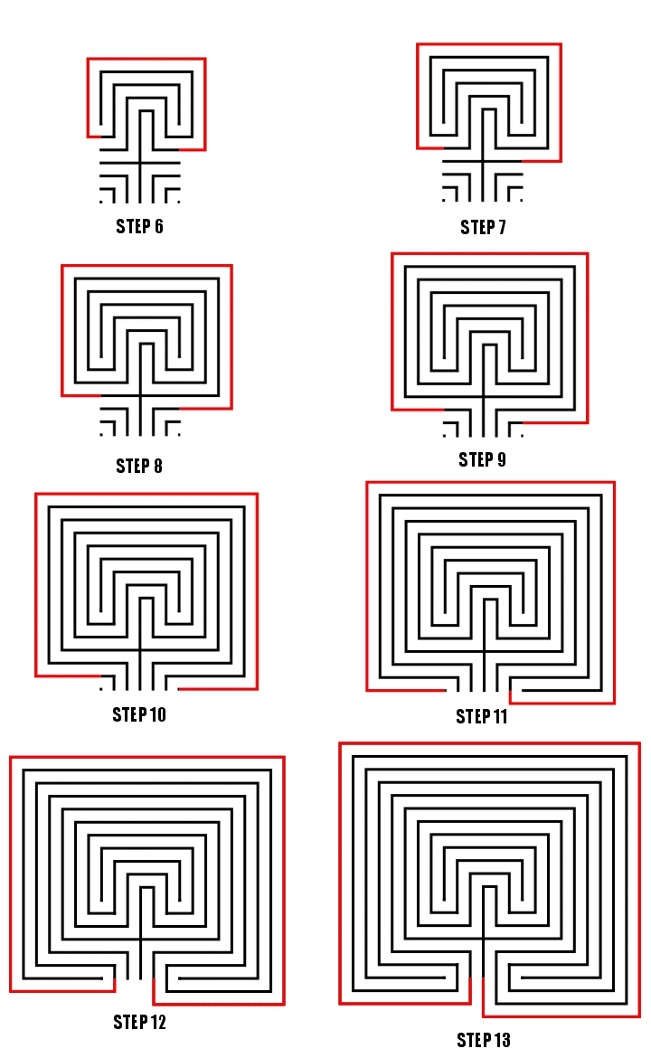 How To Draw An 11 Circuit Labyrinth Blog Posts About All Things 