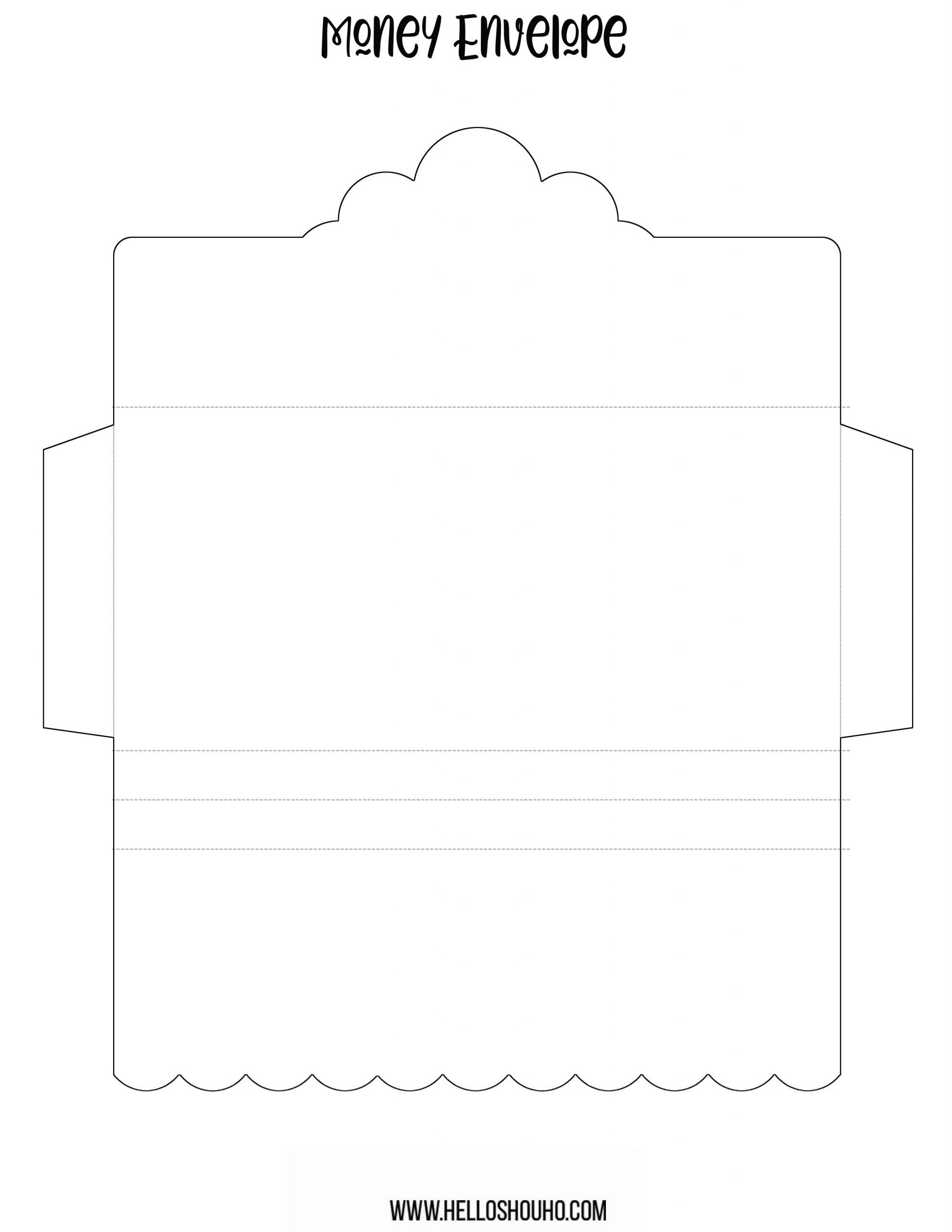 Envelope Pattern Printable With Design