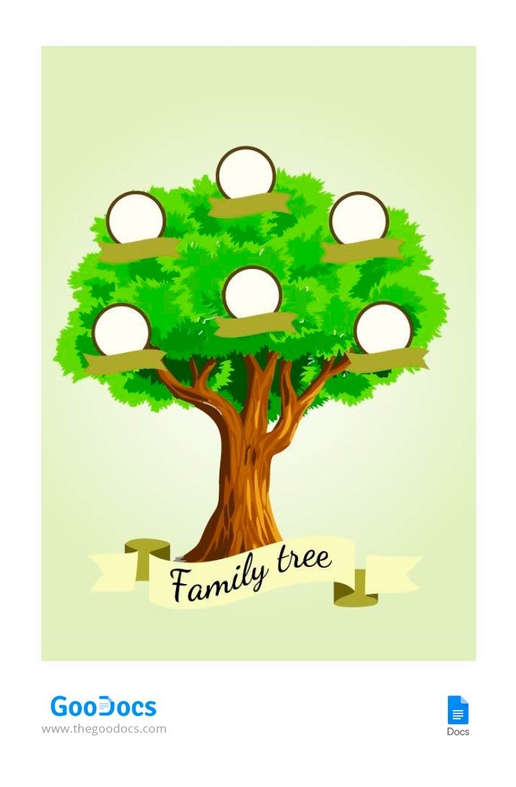 Printable Family Tree Design