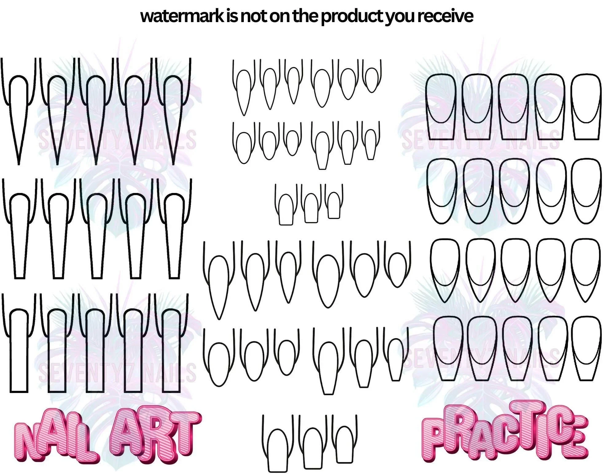 Printable Nail Art Designs