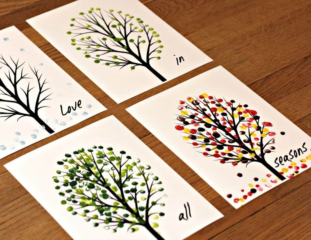 Love In All Seasons Free Printable Art Project Mom Needs Chocolate