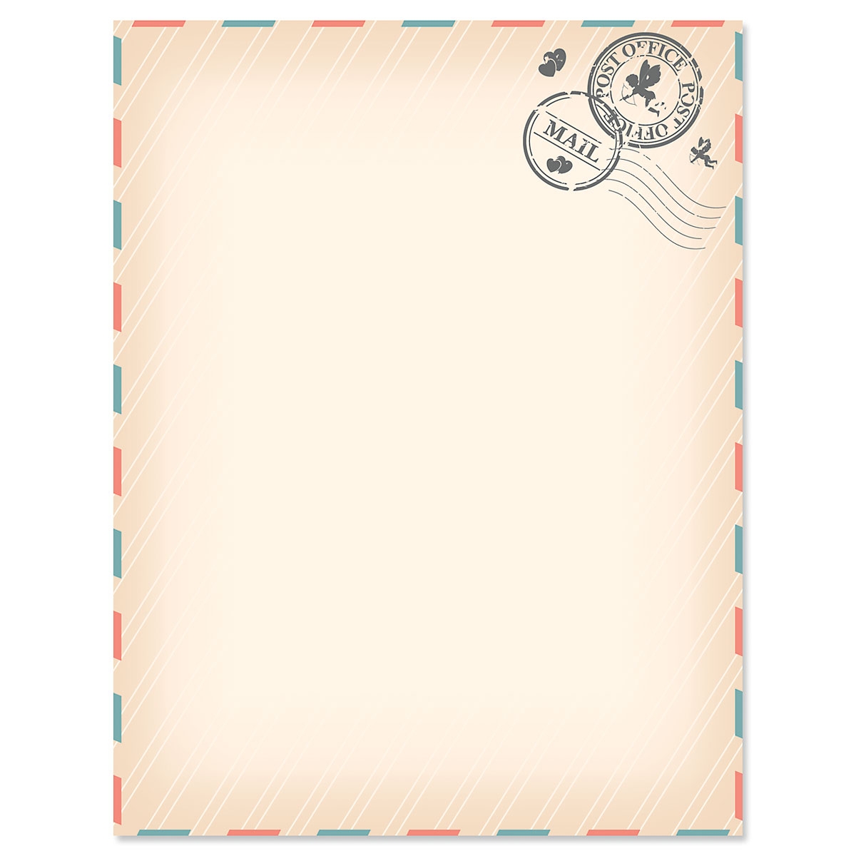 Love Letter Paper Design Printable