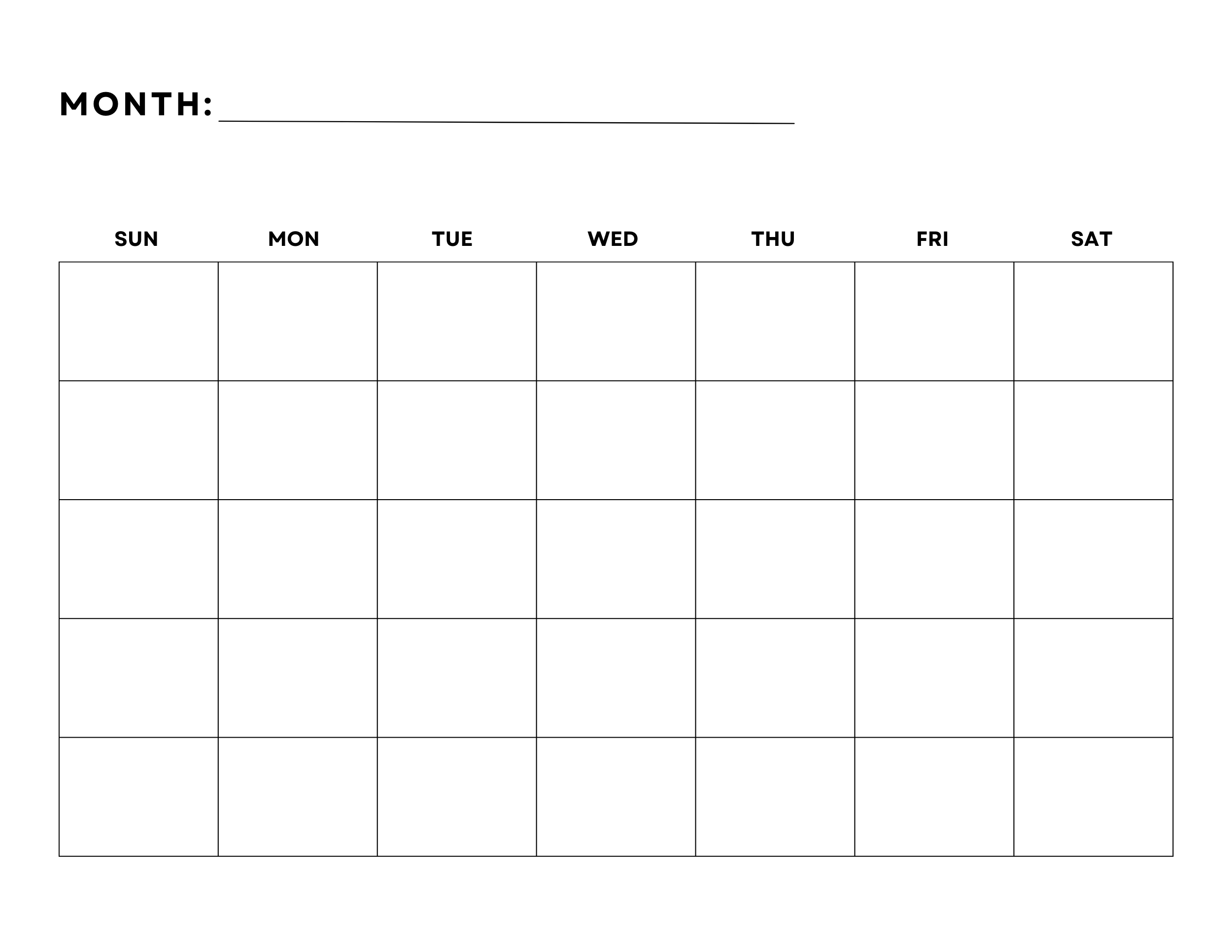 Make A Printable Calendar