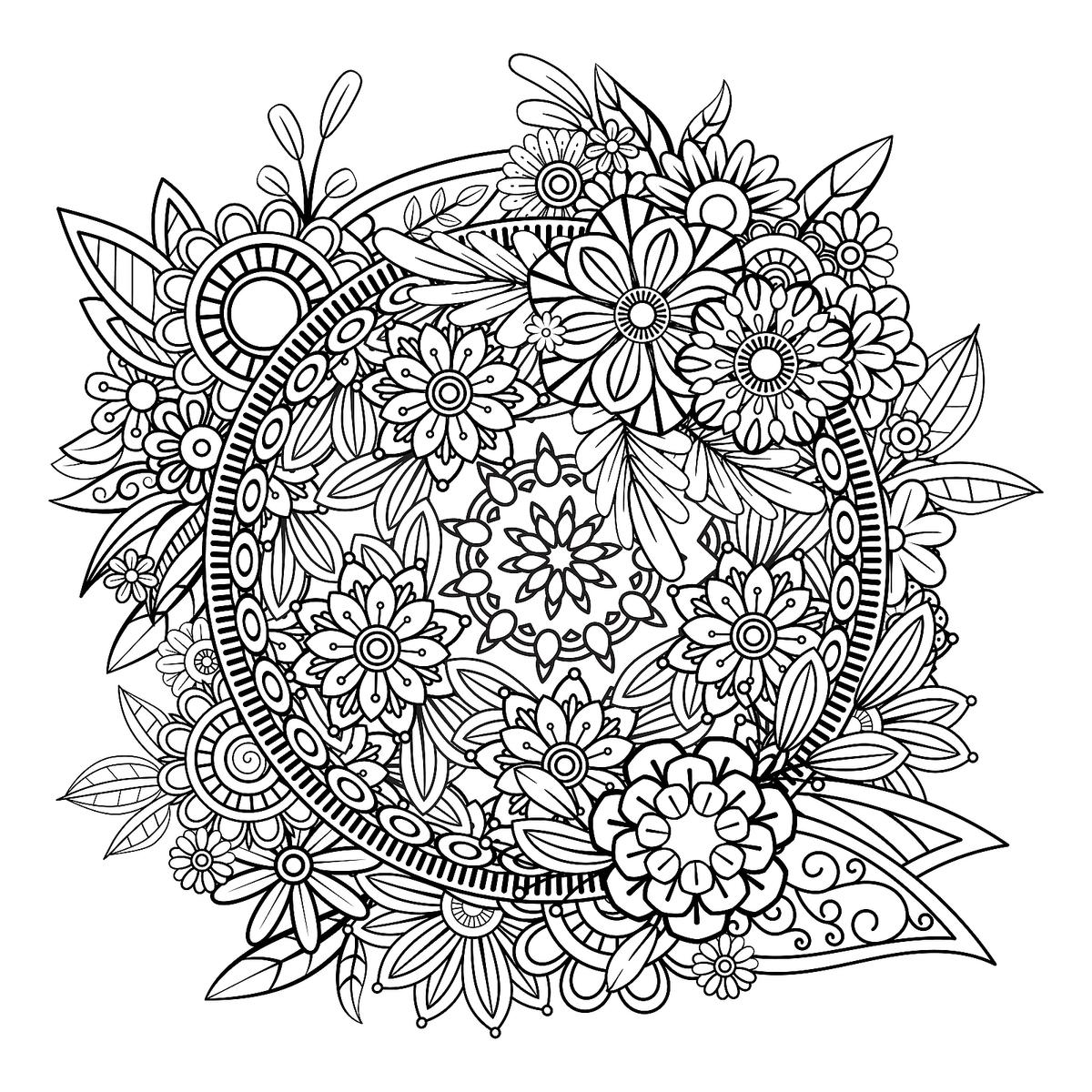 mandala coloring pages free printable coloring pages of mandalas