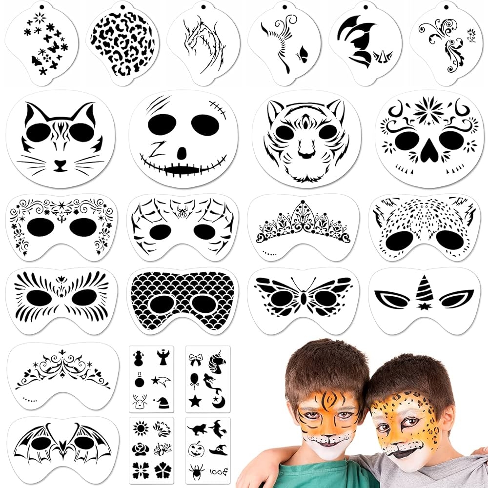 Free Printable Face Painting Templates
