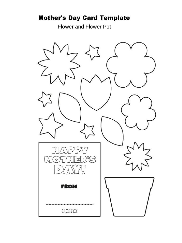 Free Mother's Day Printable Templates