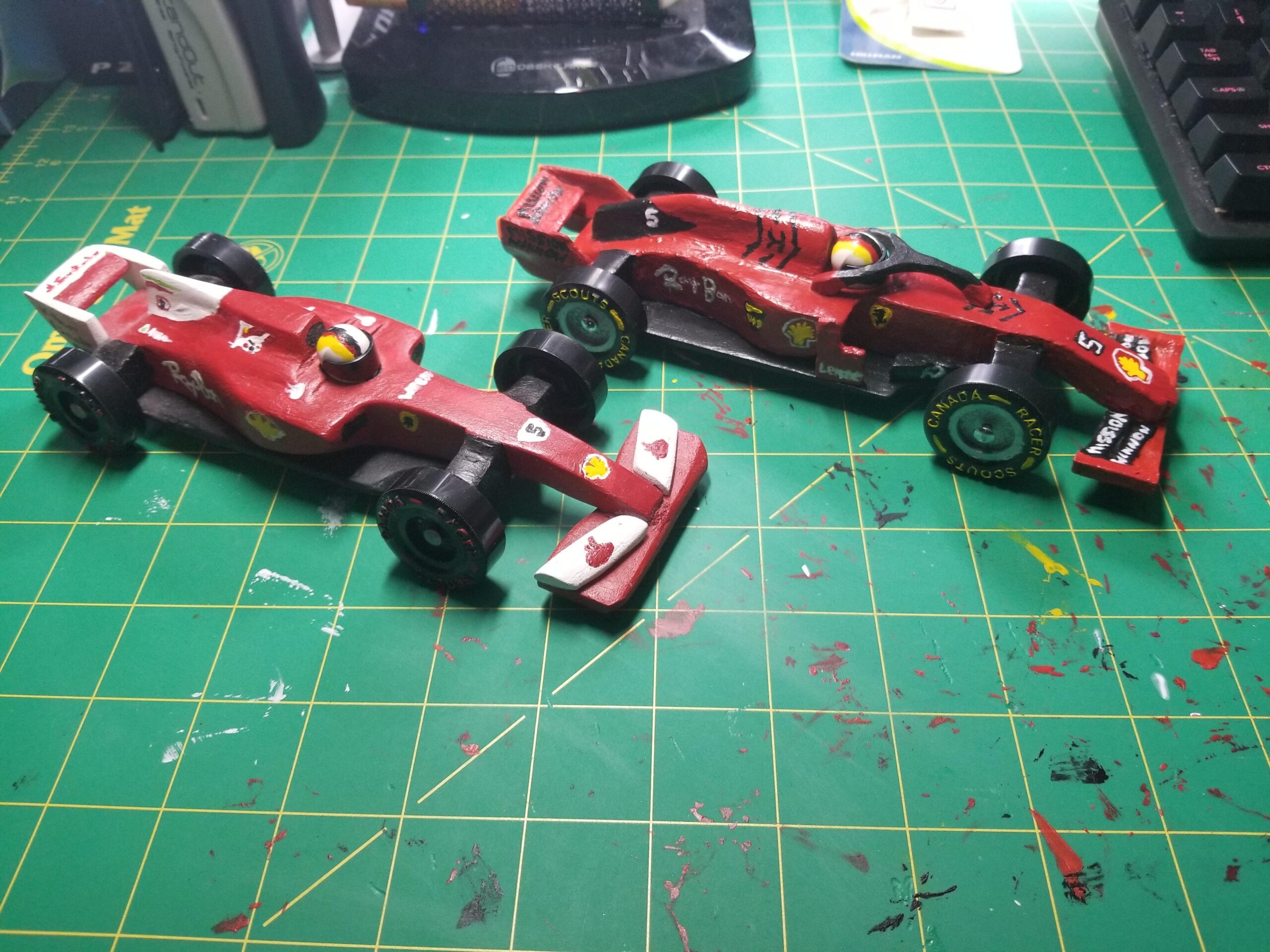 My Pinewood Derby Cars Of The Last 2 Years Just Finished The SF My Pinewood Derby Cars Of The Last 2 Years Just Finished The SF