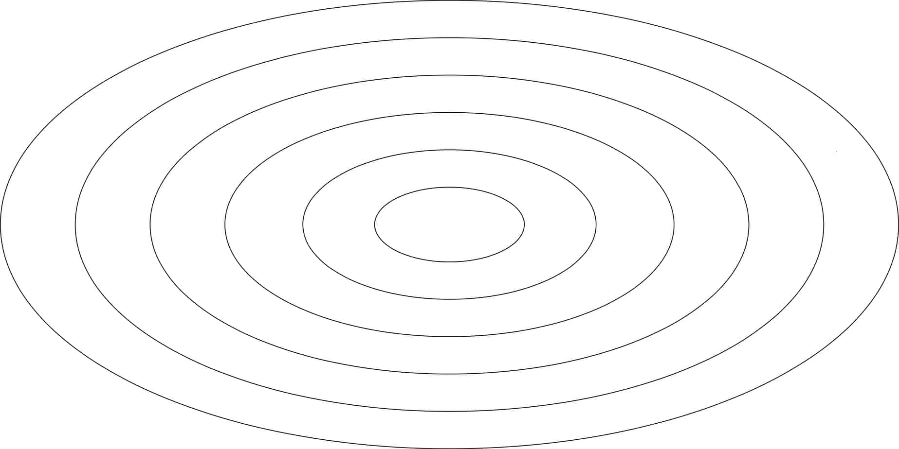 Printable Oval Template Design
