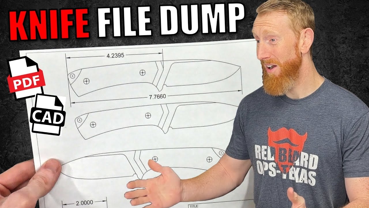 Open Sourcing My Knife Templates FREE Knife Making Design 