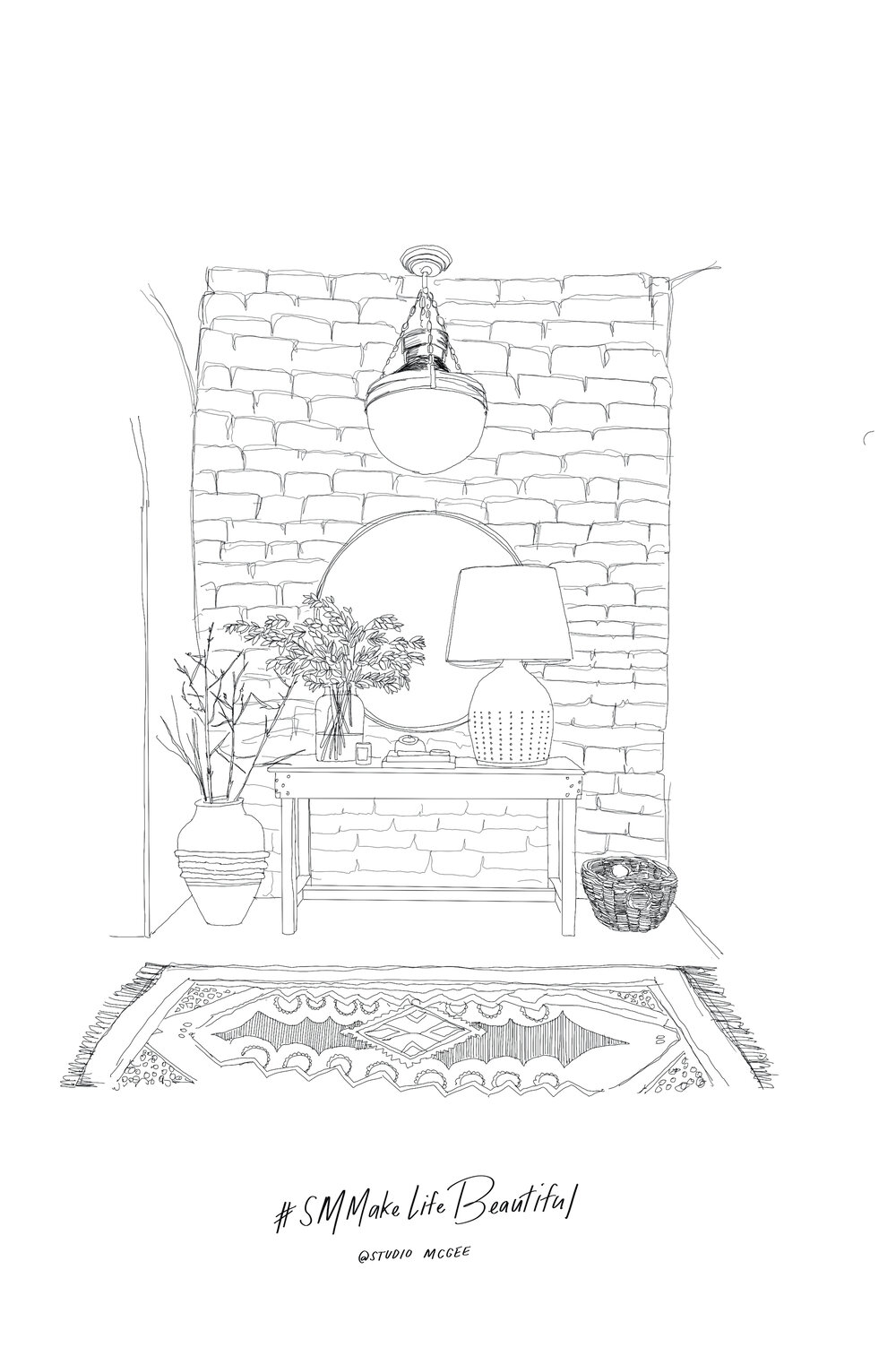 Our Interior Coloring Book Pages Studio McGee