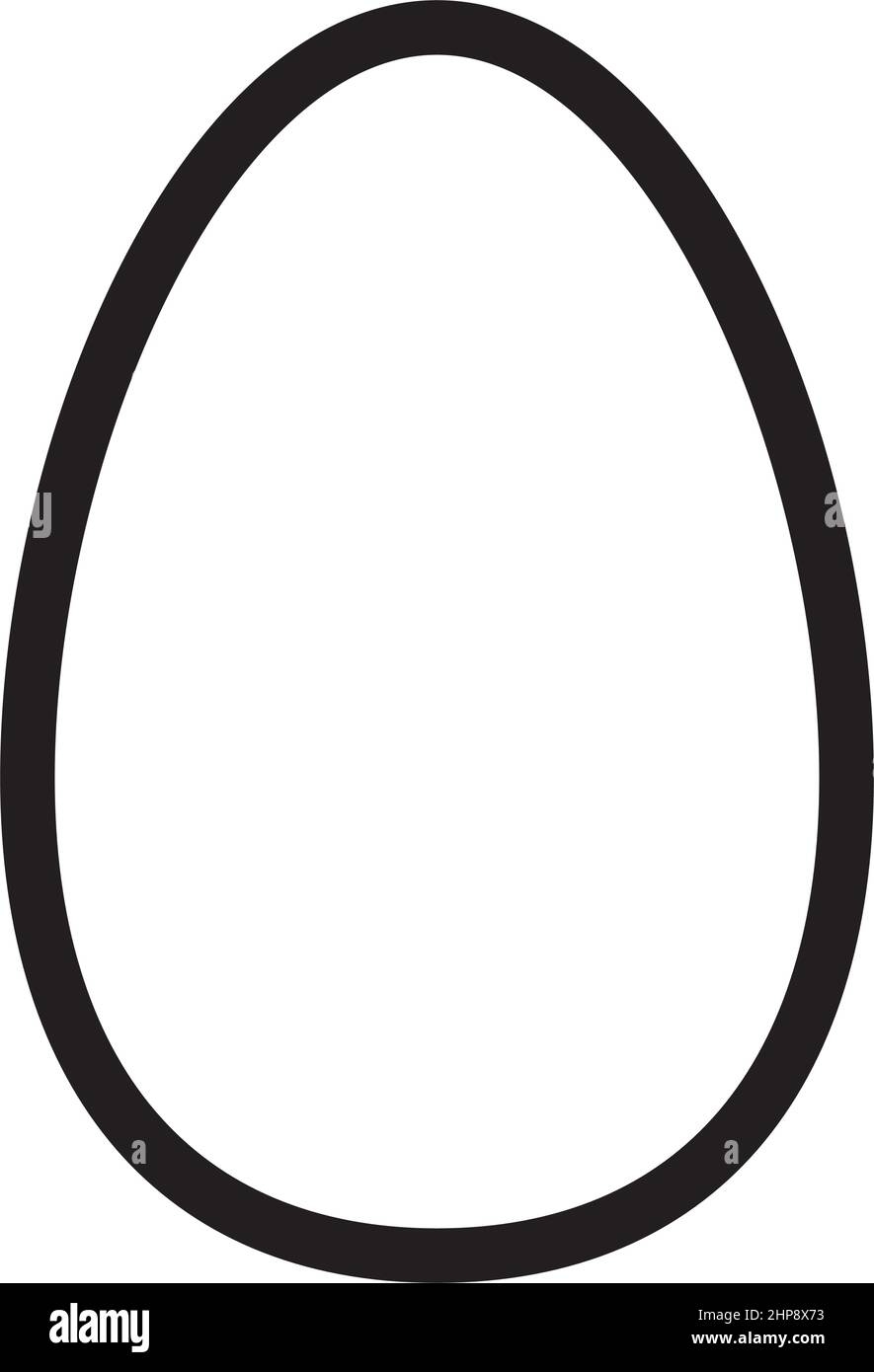 Outline Oval Shape Hi res Stock Photography And Images Alamy