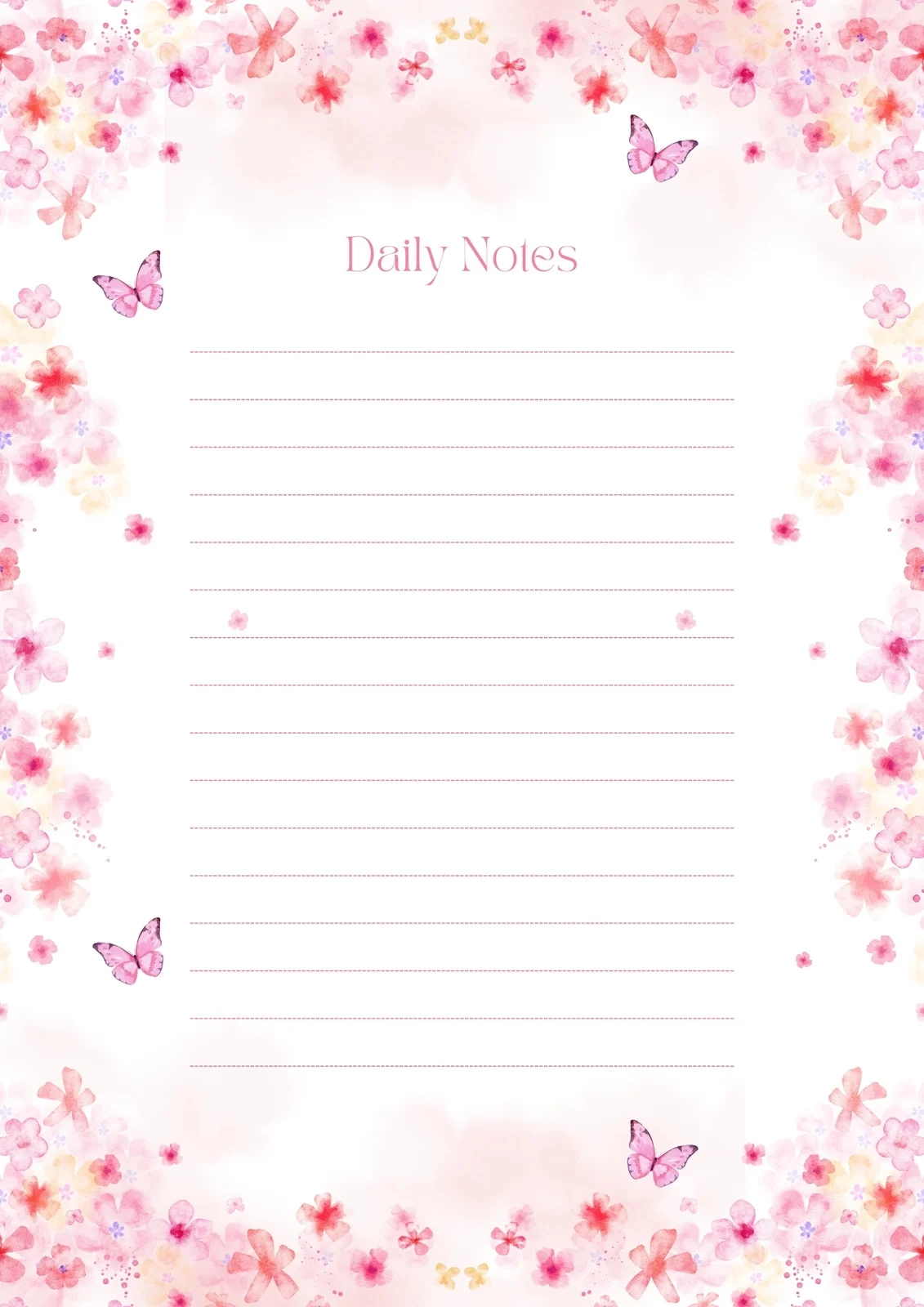 Page 14 Free Printable Page Border Templates You Can Customize 