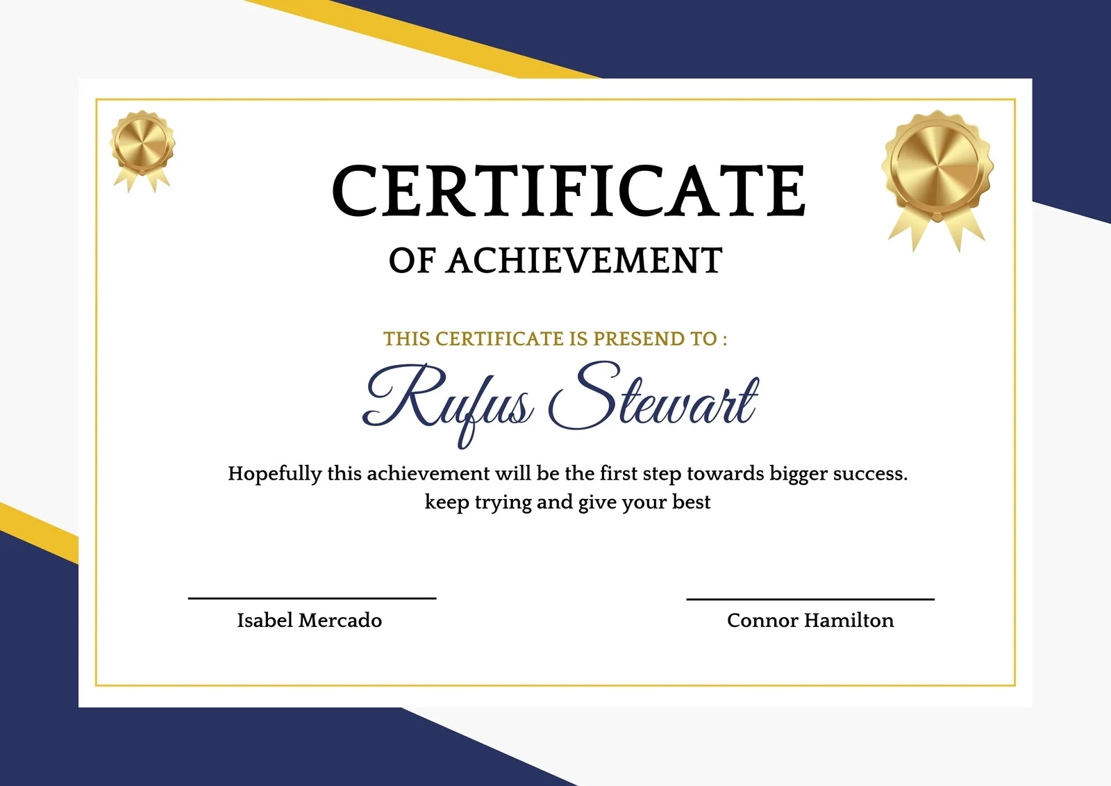 Page 2 Free Printable And Customizable Award Certificate 