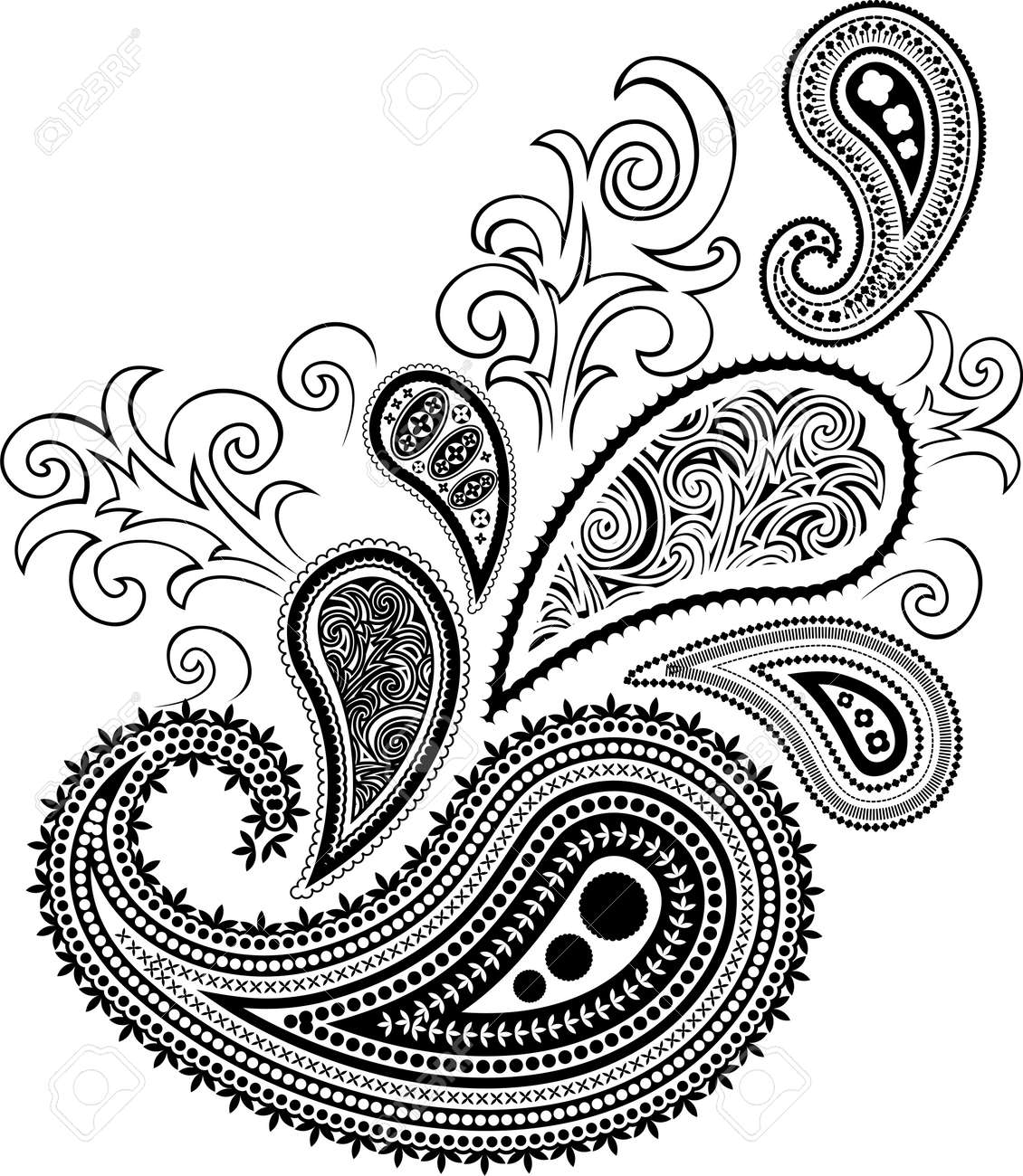 Free Printable Paisley Designs