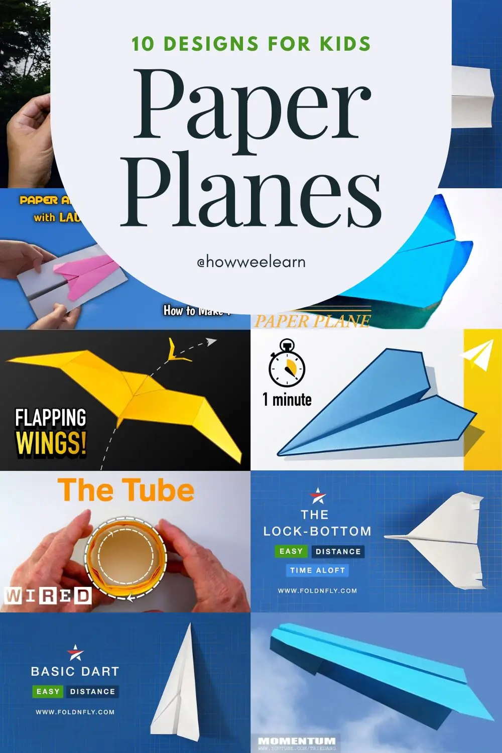 Easy Paper Airplane Designs Printable