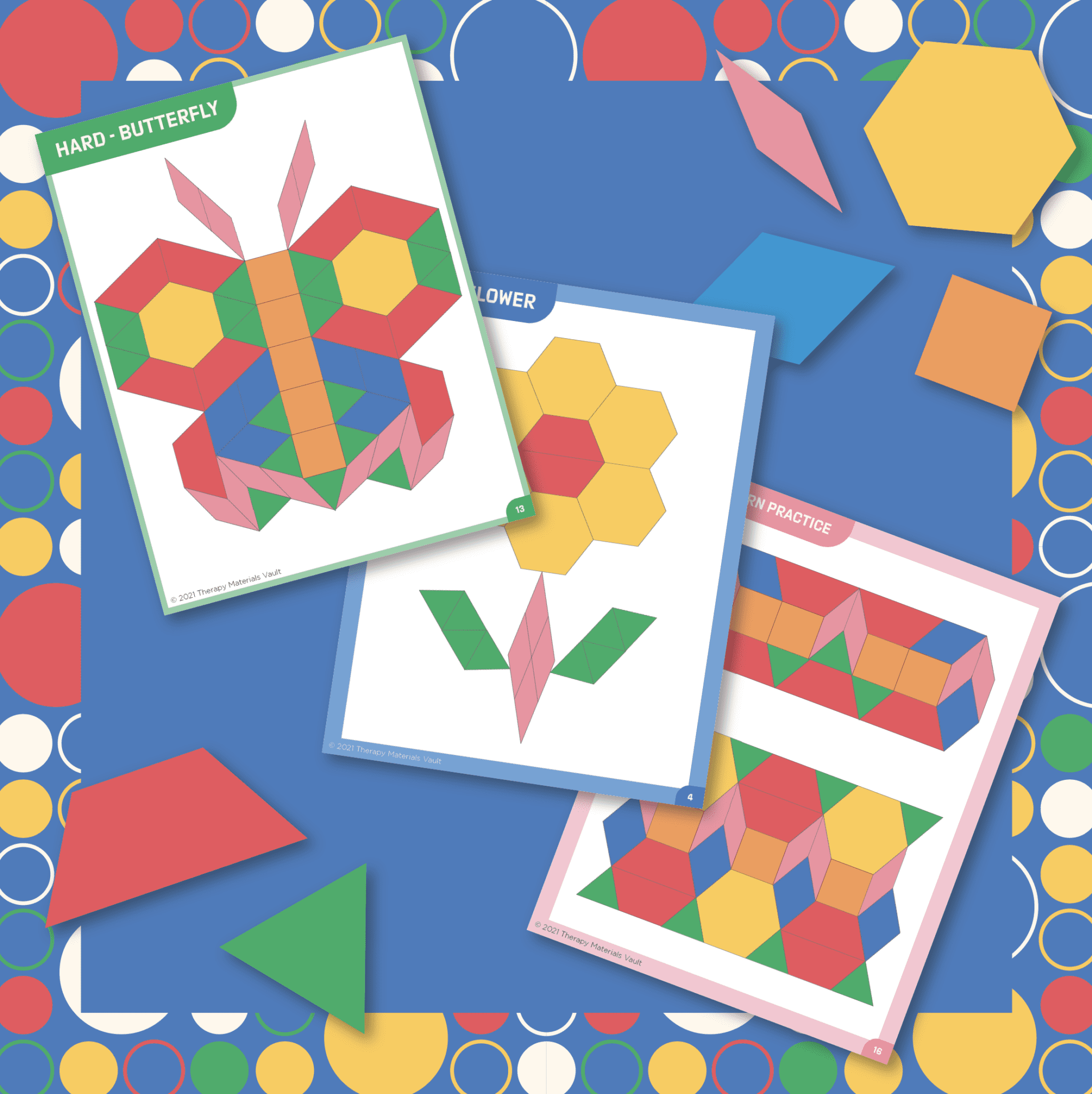Pattern Block Templates TMV