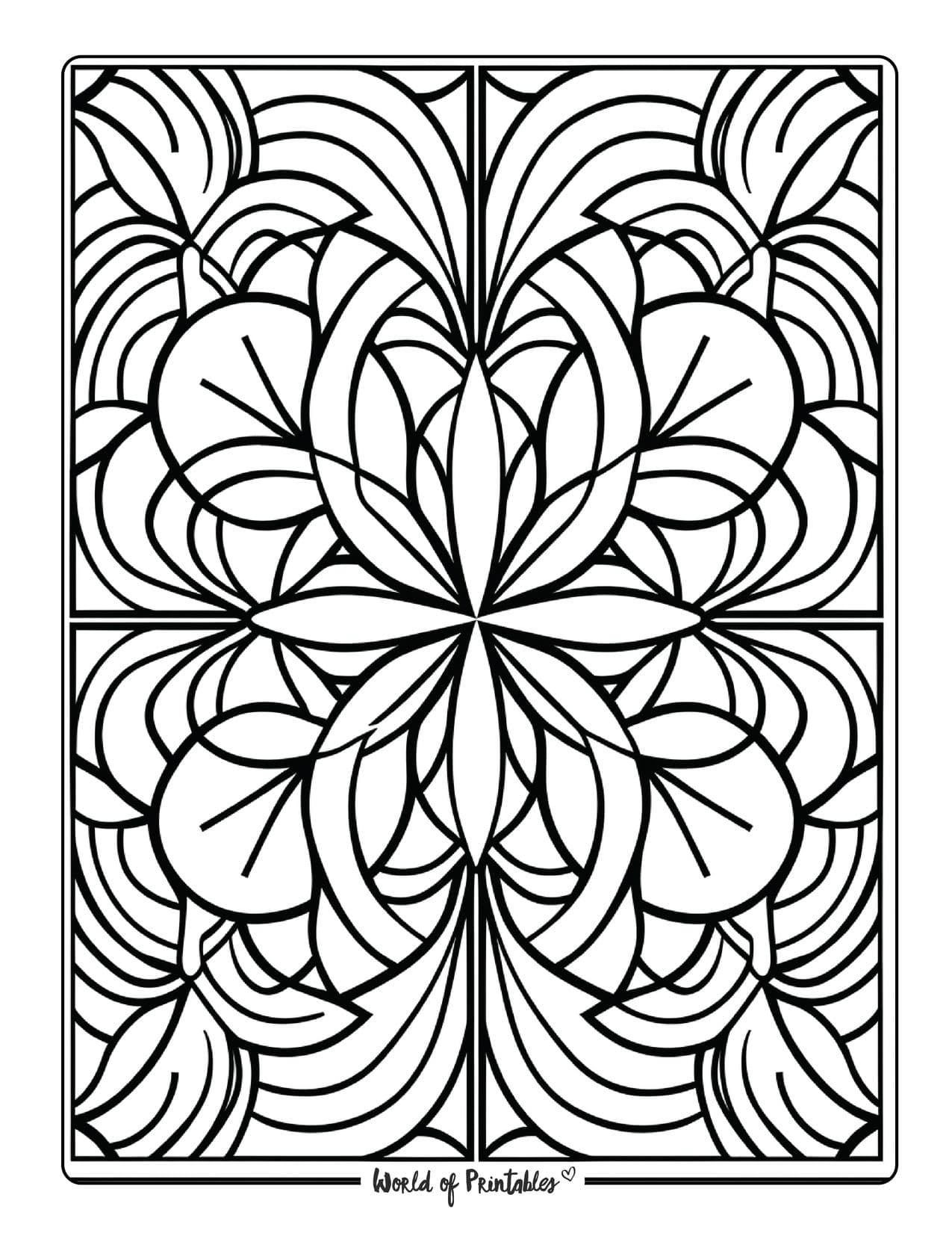 Color Design Pages Printable