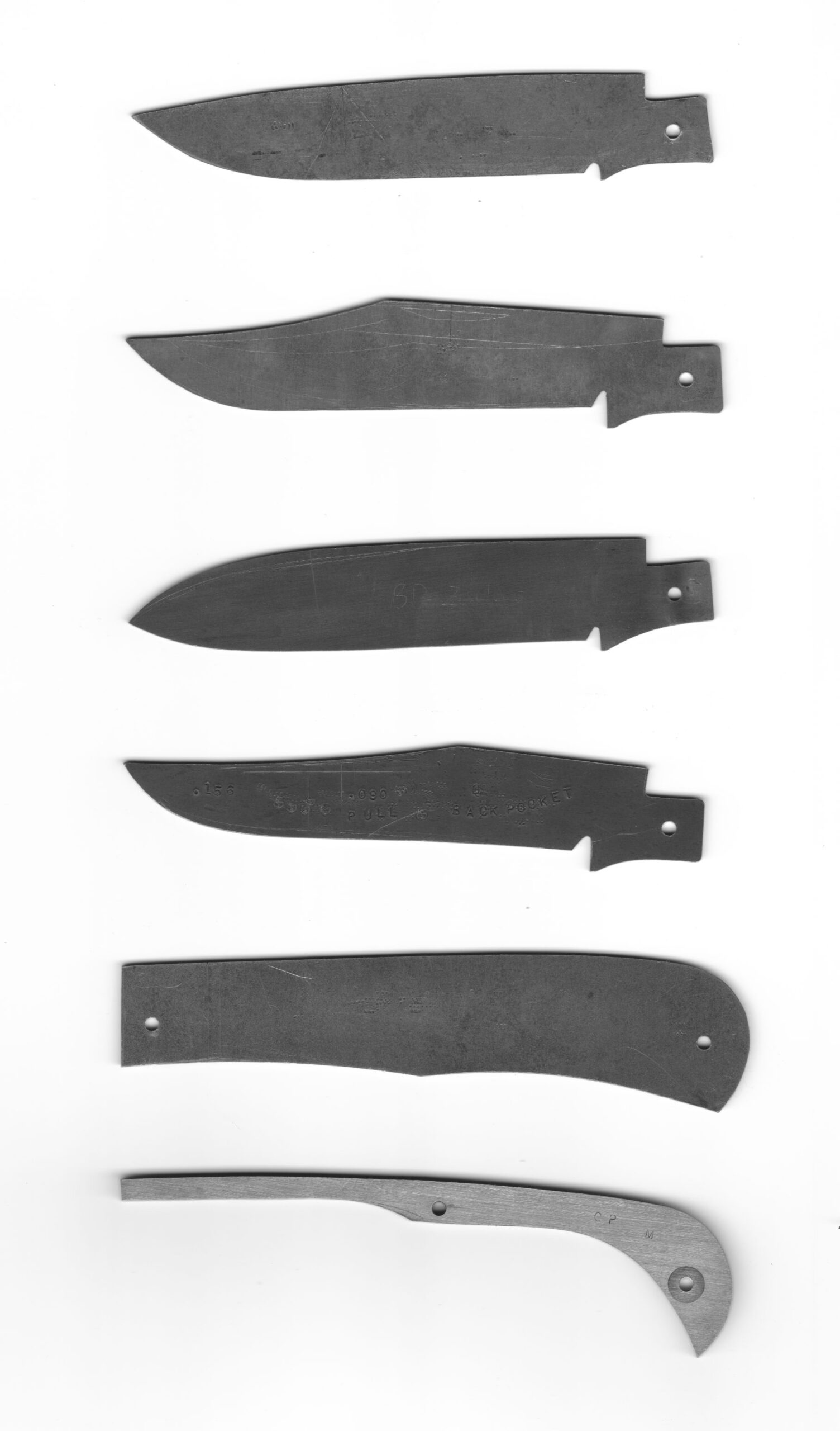 Free Printable Knife Design Templates