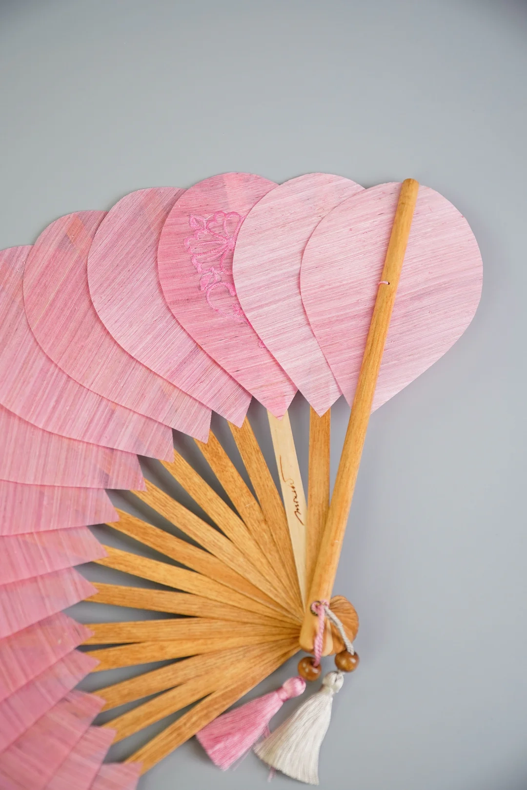 Petal Shaped Abaca Fan Kultura Filipino Support Local